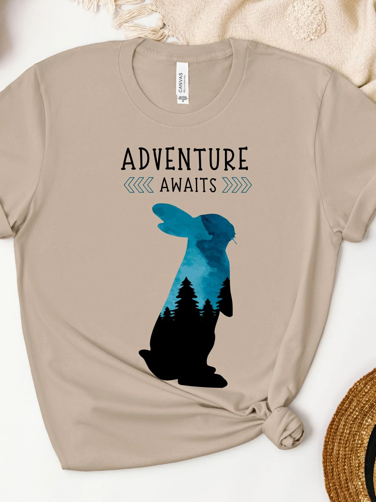 Adventure Awaits Unisex T-Shirt - Image 4