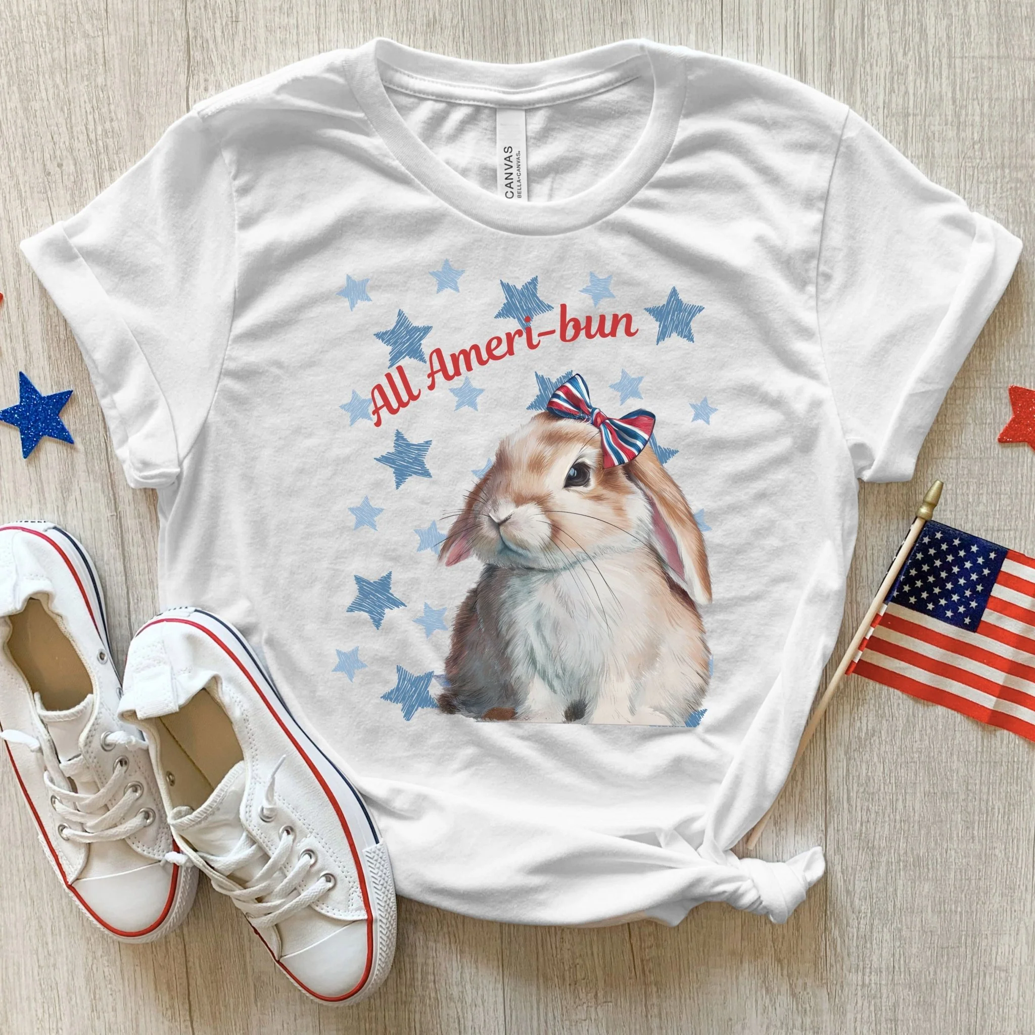 All-Ameri-bun Youth Short Sleeve T-Shirt - Image 2
