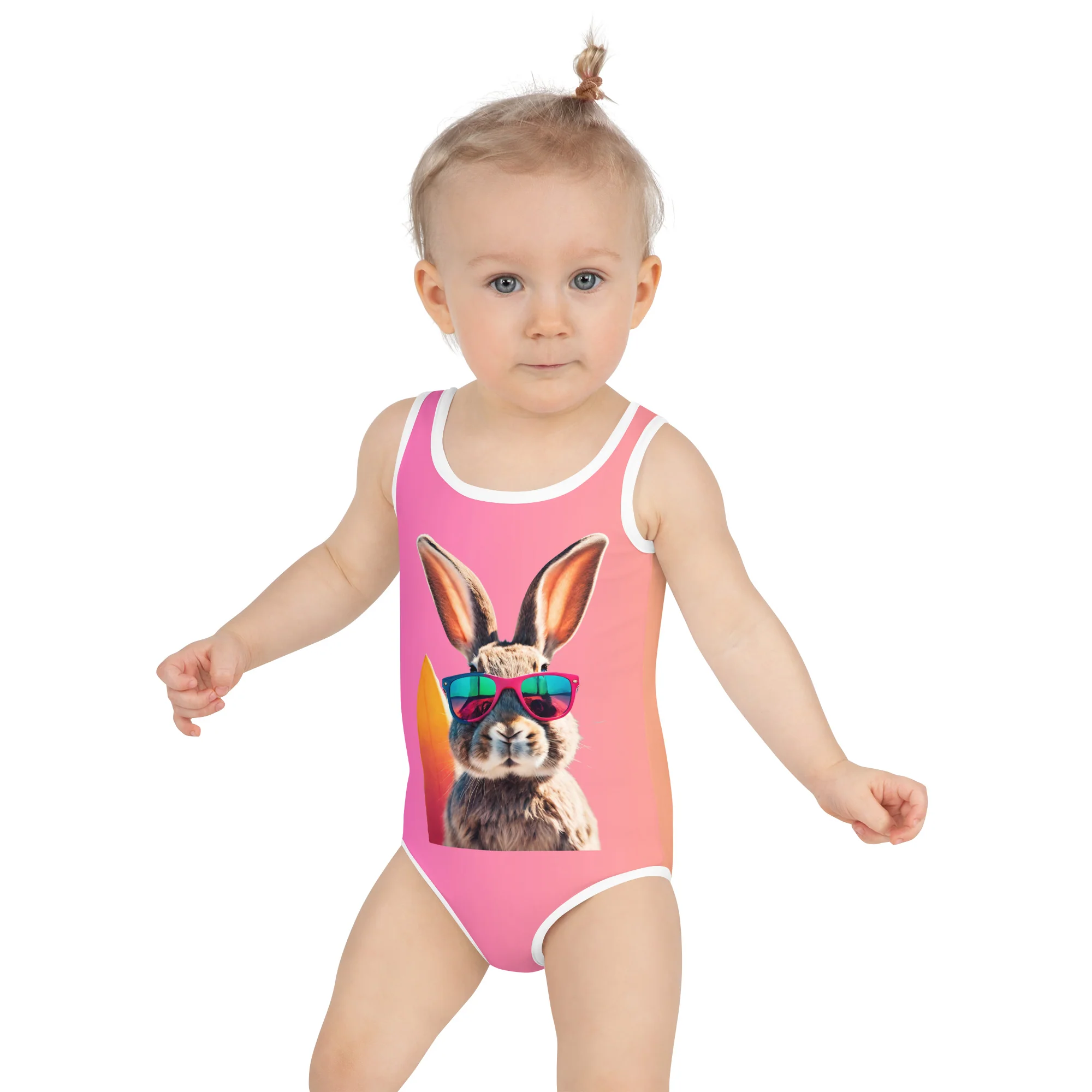 Surfin' Bunny Kids Swimsuit - Image 3