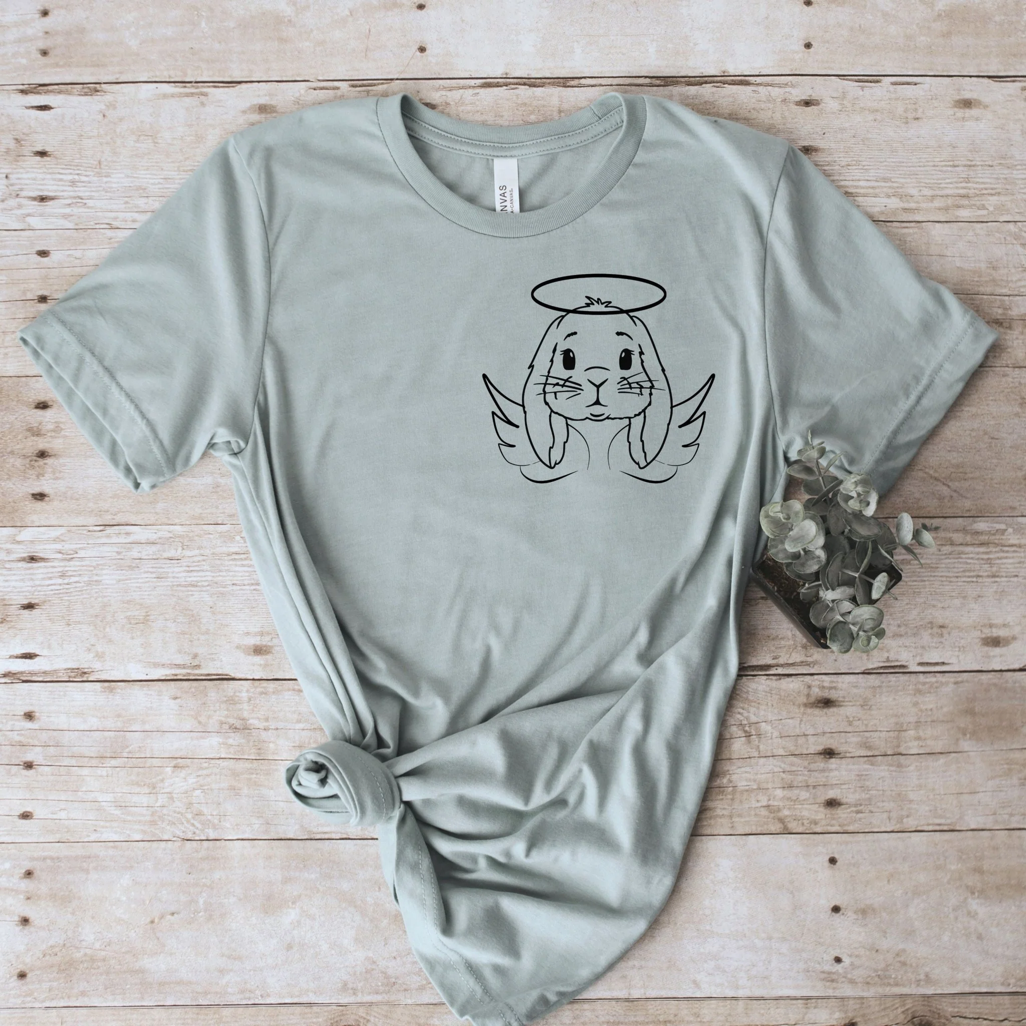 Angel Bunny Unisex T-Shirt - Image 4