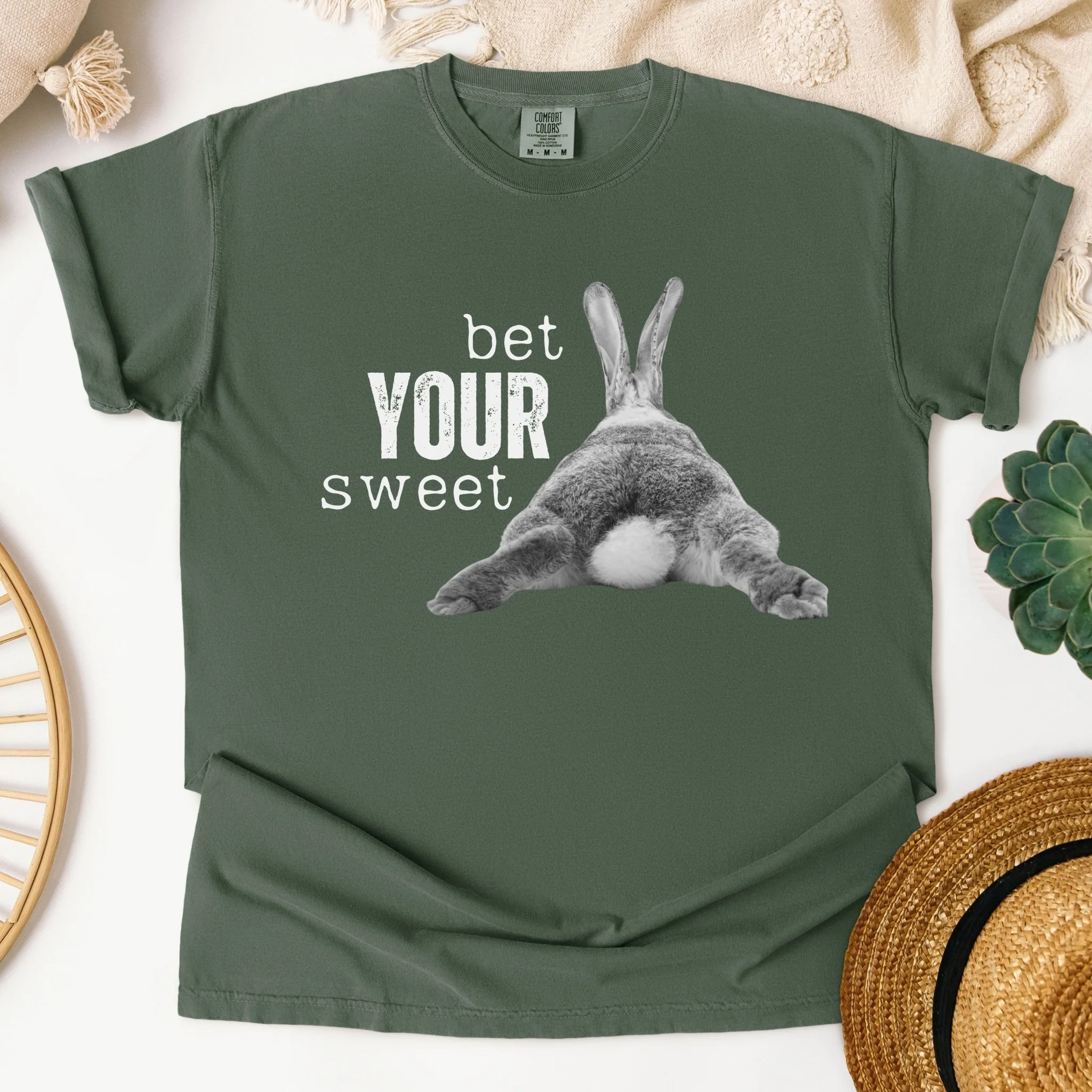Bet Your Sweet . . . Unisex Garment-dyed Heavyweight T-Shirt - Image 3