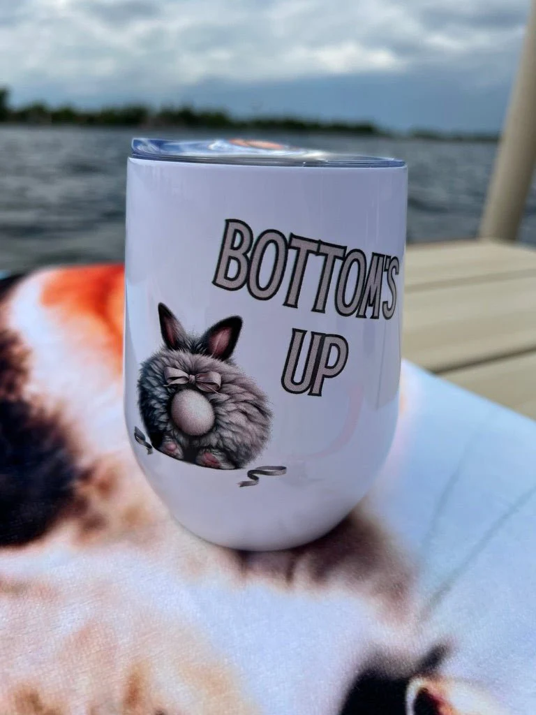 Bottom's Up Wine Tumbler - Image 4
