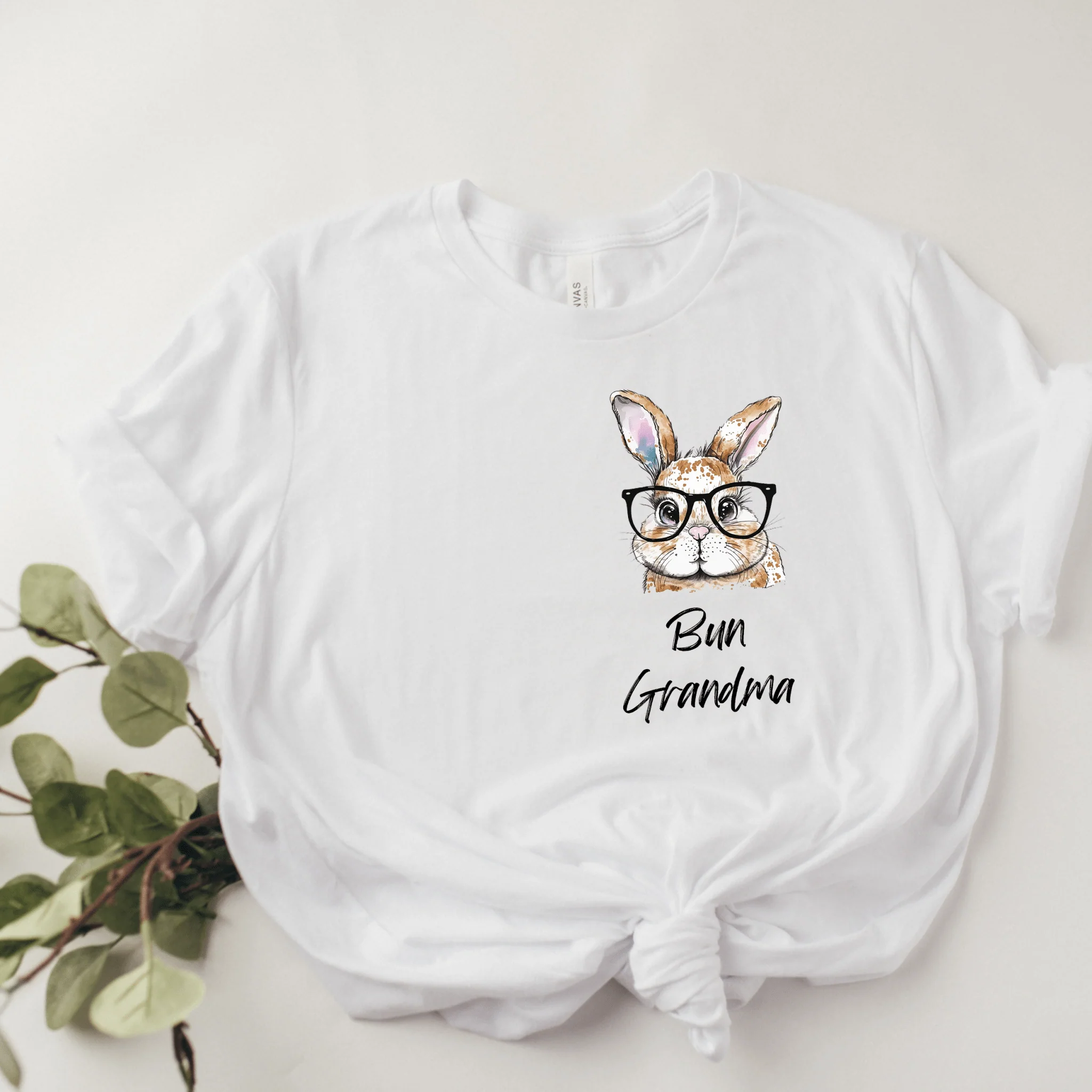 Bun Grandma Unisex T-Shirt - Image 3