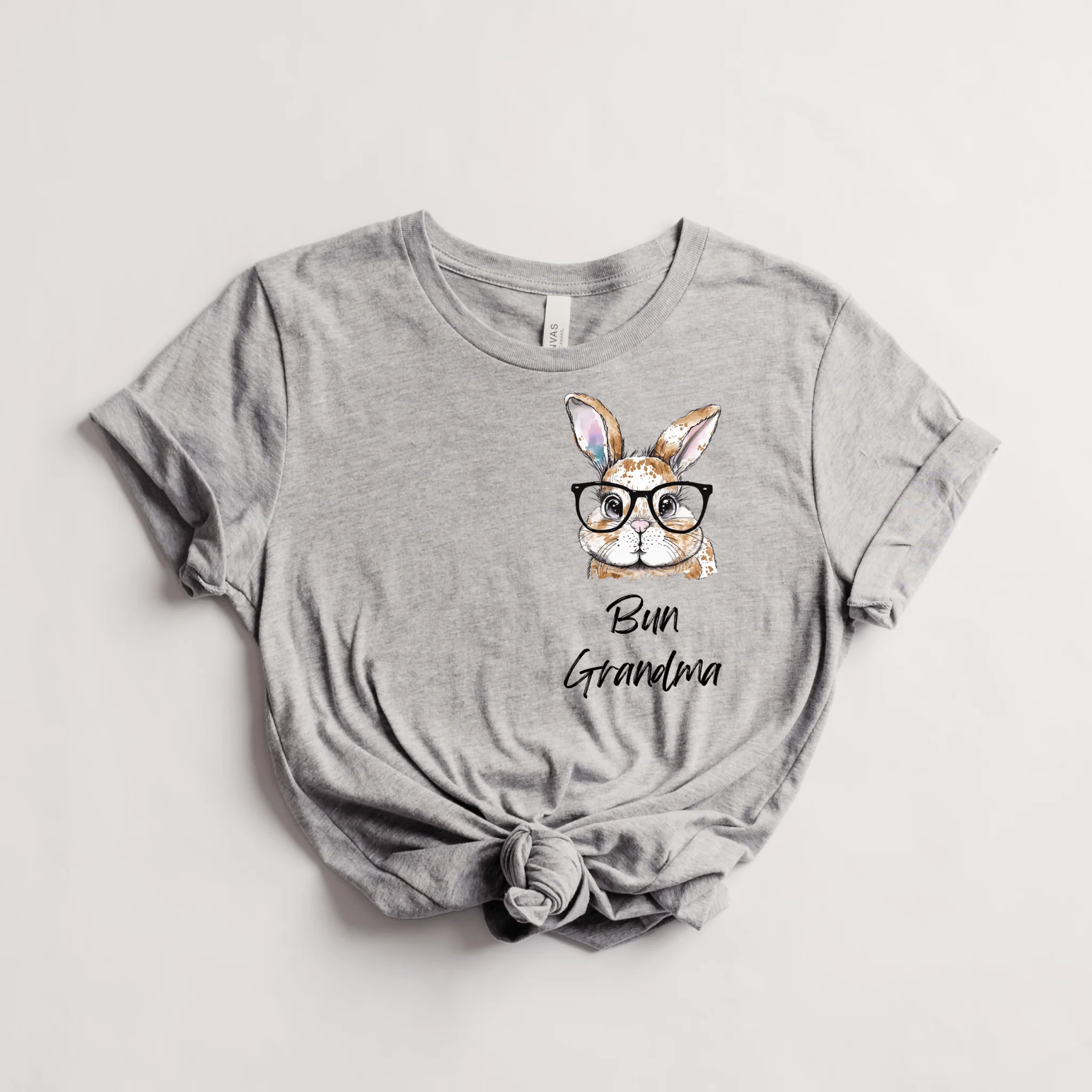 Bun Grandma Unisex T-Shirt - Image 4