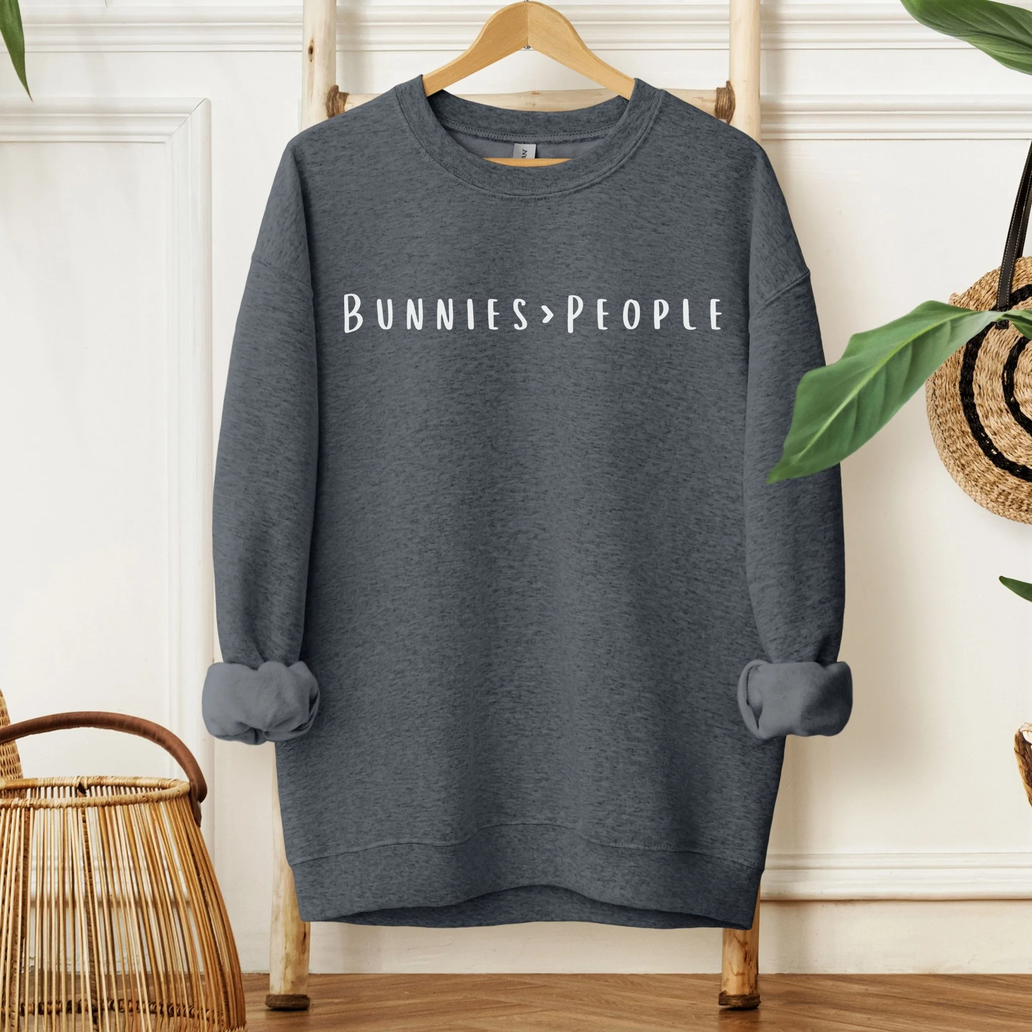 Bunnies > People Unisex Sweatshirt - Image 6