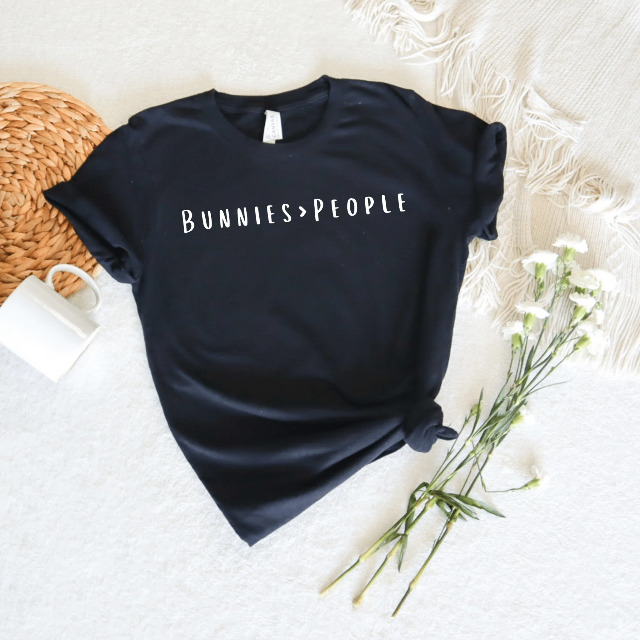 Bunnies > People Unisex T-Shirt - Image 5