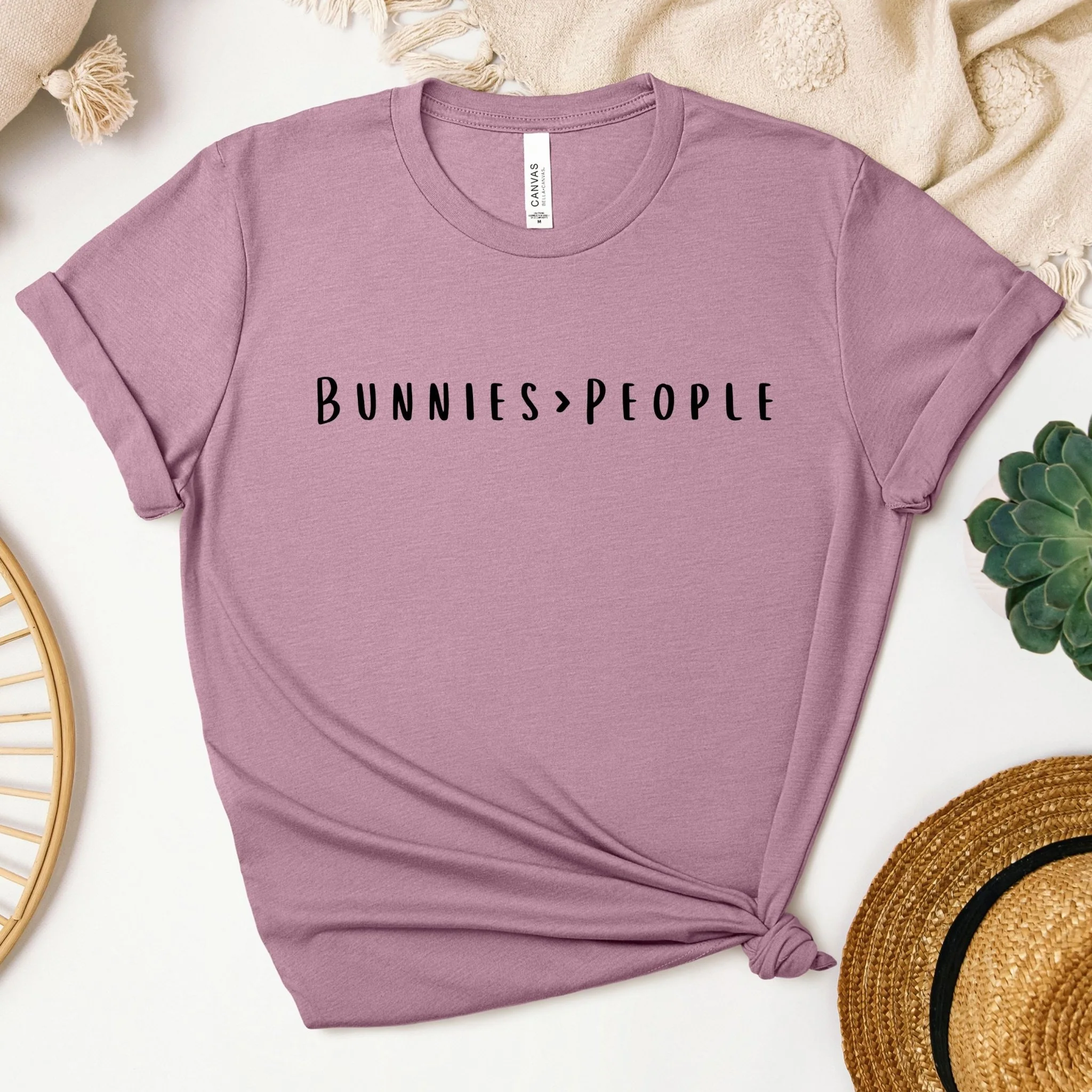 Bunnies > People Unisex T-Shirt - Image 6
