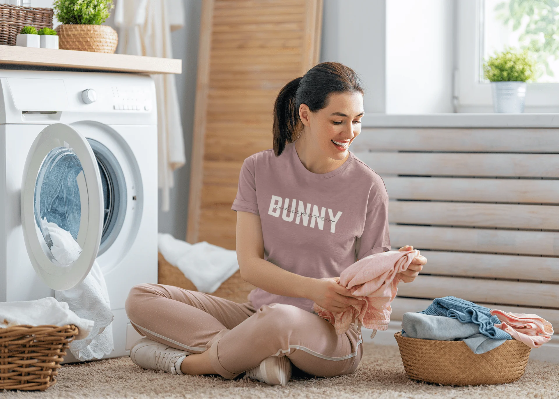 Bunny Whisperer Unisex T-Shirt - Image 3