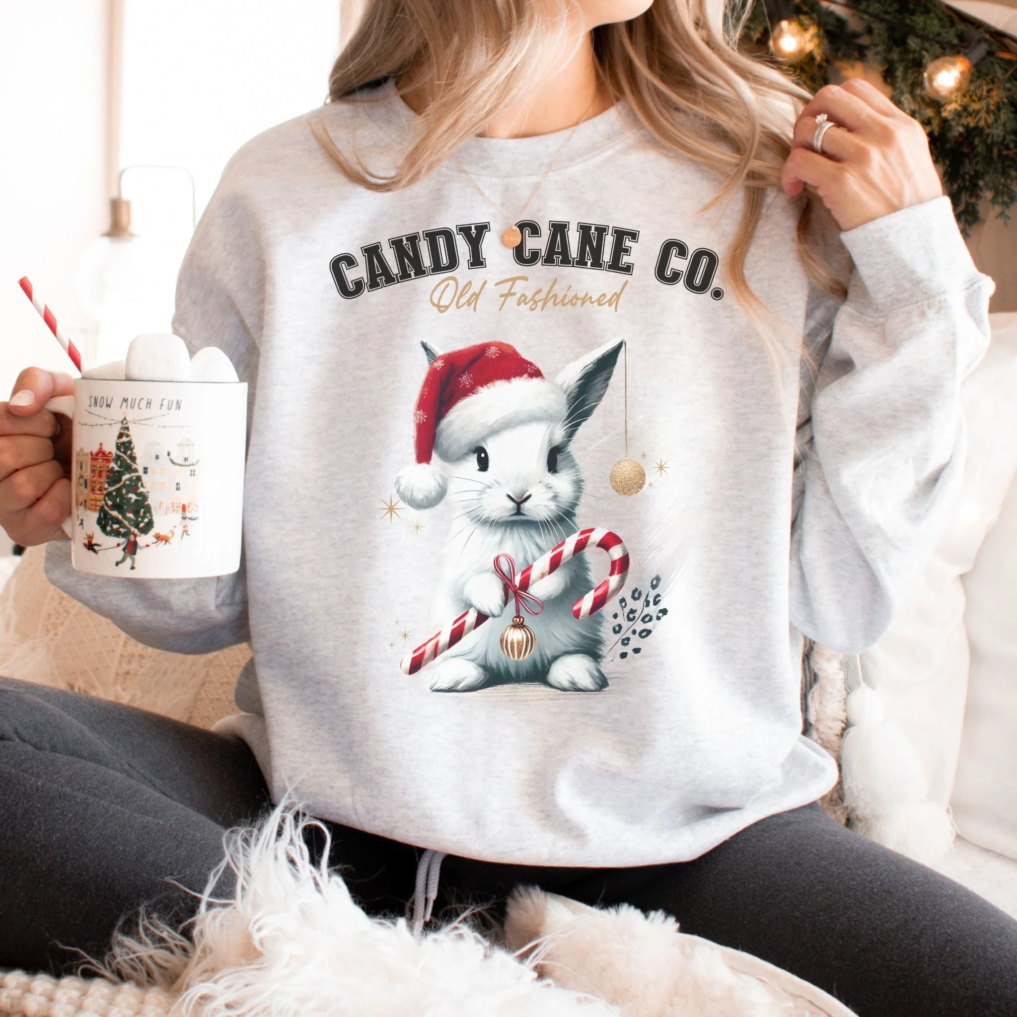 Candy Cane Co. Unisex Sweatshirt - Image 2