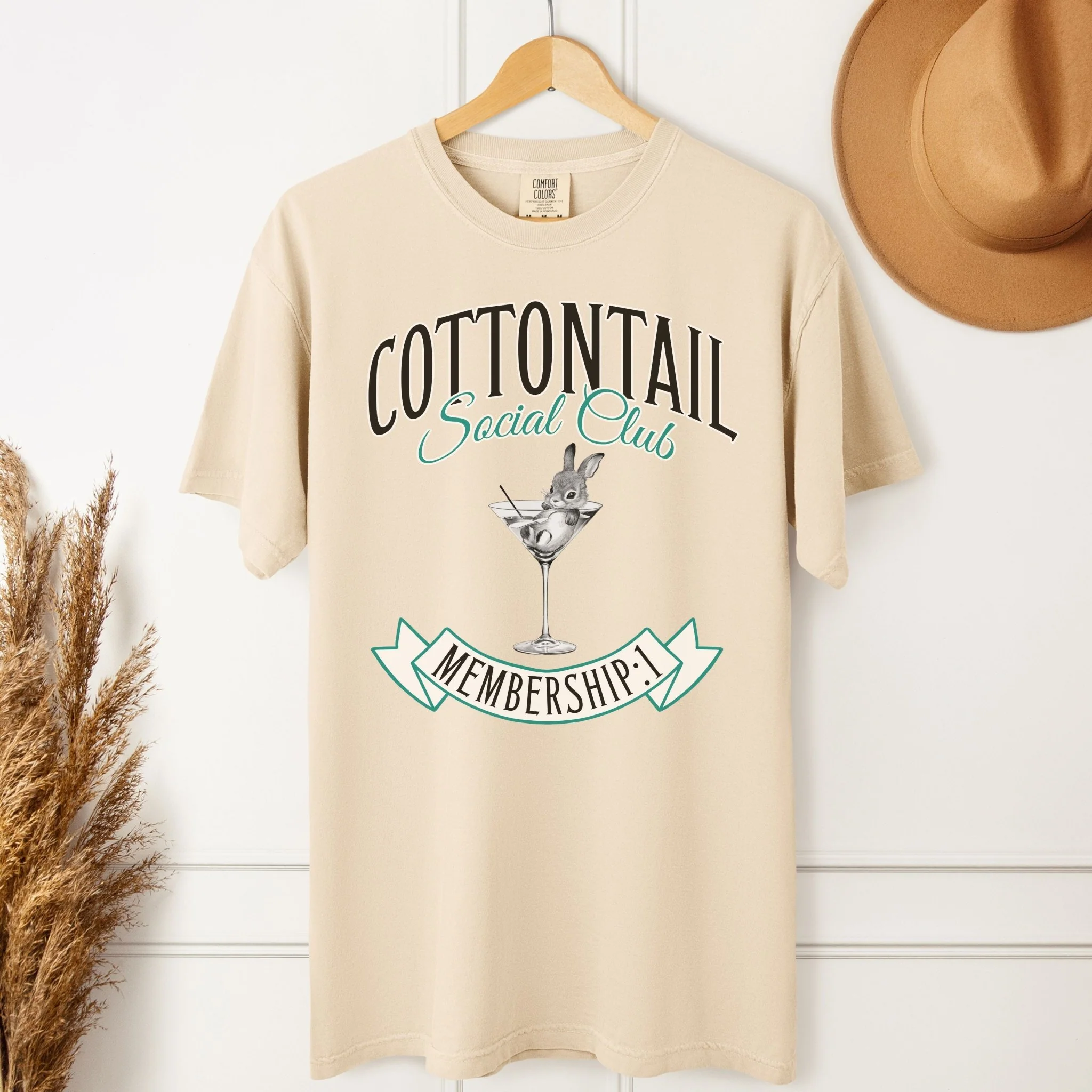 Cottontail Social Club Unisex Garment-dyed Heavyweight T-Shirt - Image 4