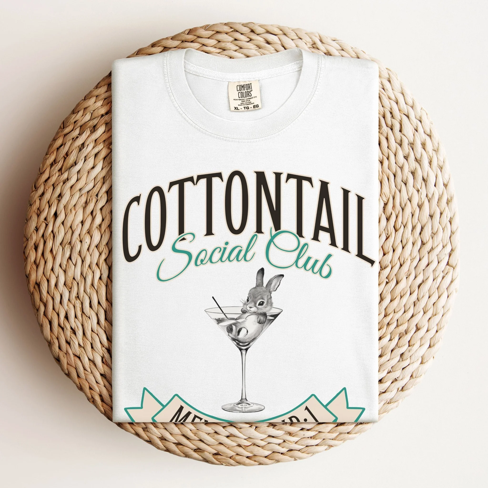 Cottontail Social Club Unisex Garment-dyed Heavyweight T-Shirt - Image 7