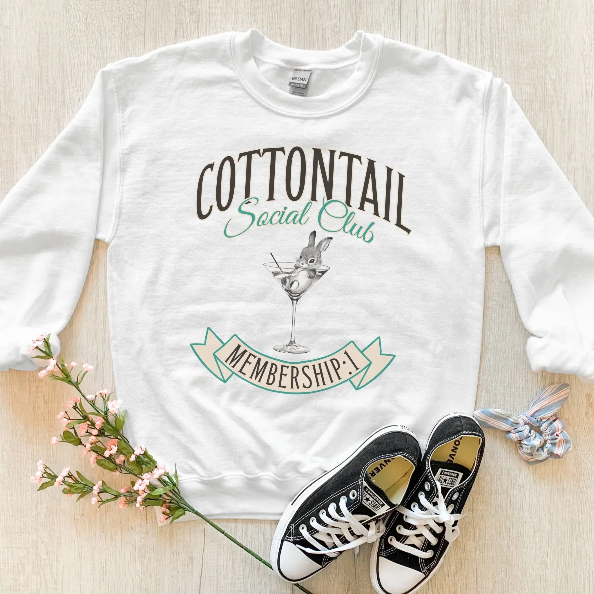 Cottontail Social Club Unisex Sweatshirt - Image 3