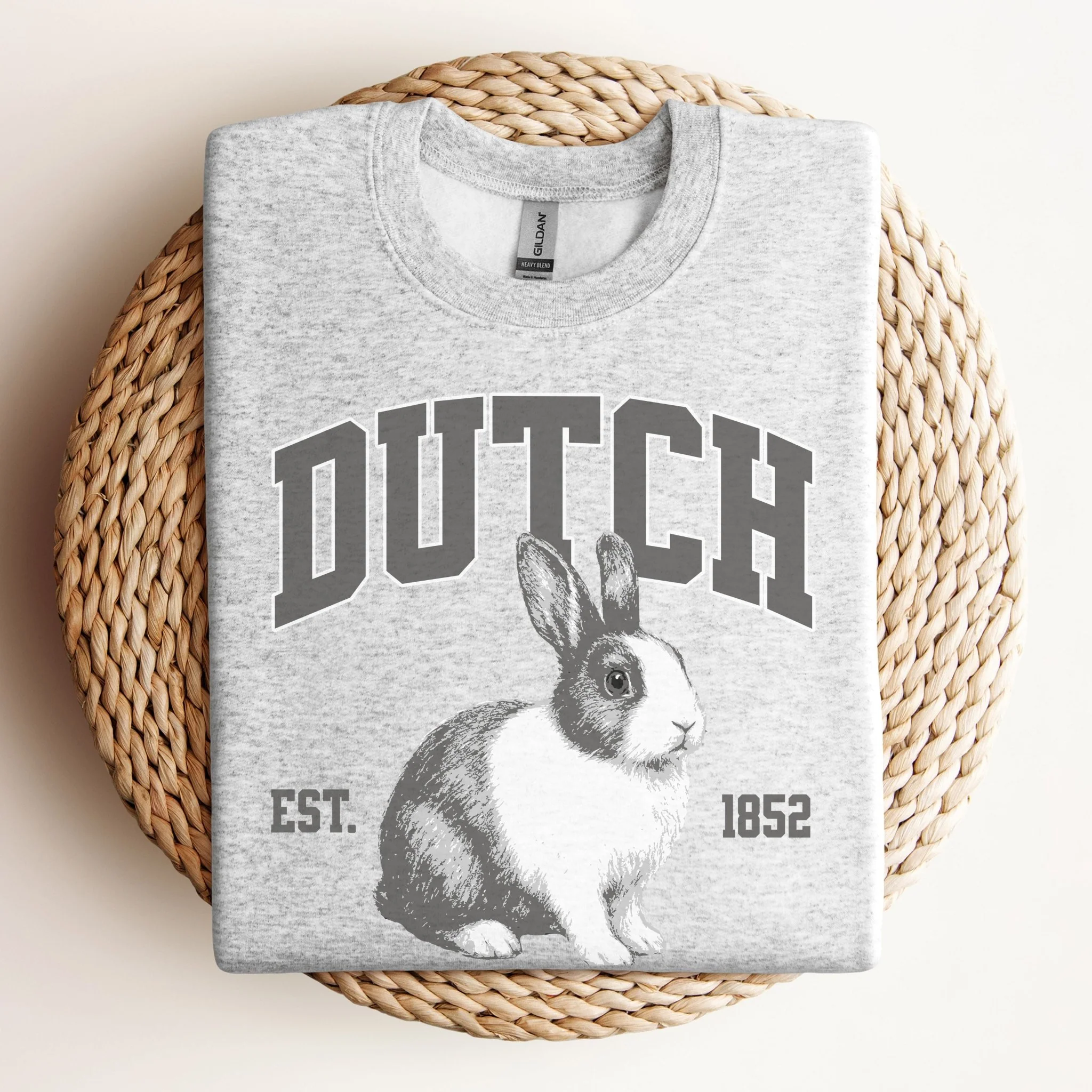 Dutch Bunny Club Unisex Sweatshirt - Image 7