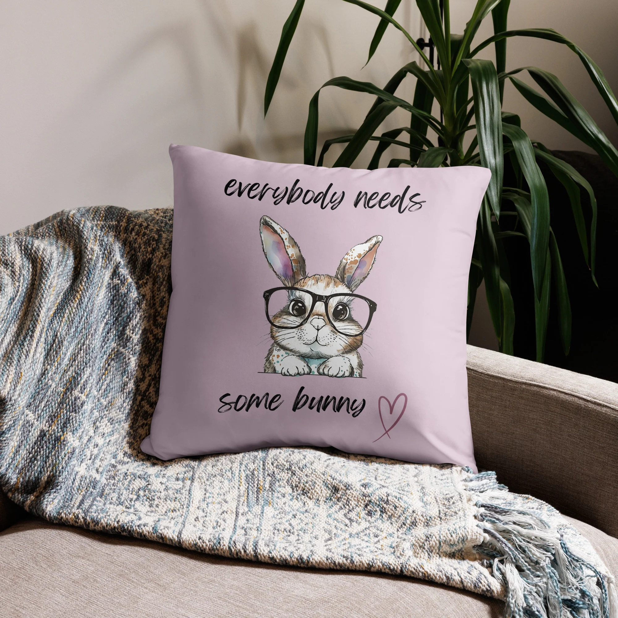 Everybody Needs Some Bunny Pillow - Image 3