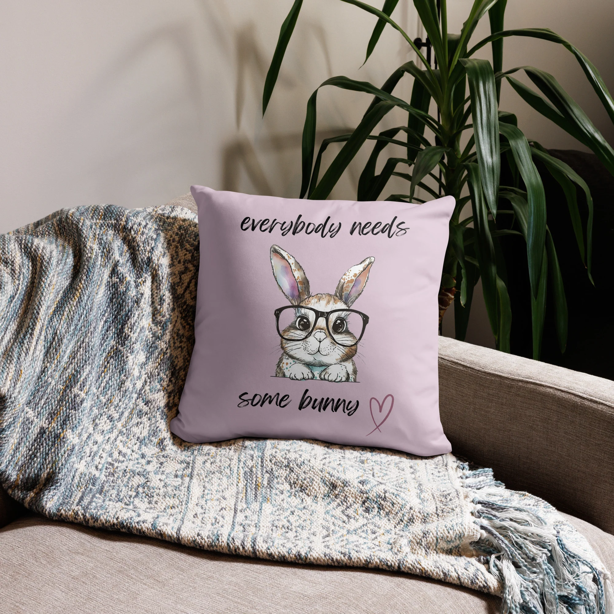 Everybody Needs Some Bunny Pillow - Image 4
