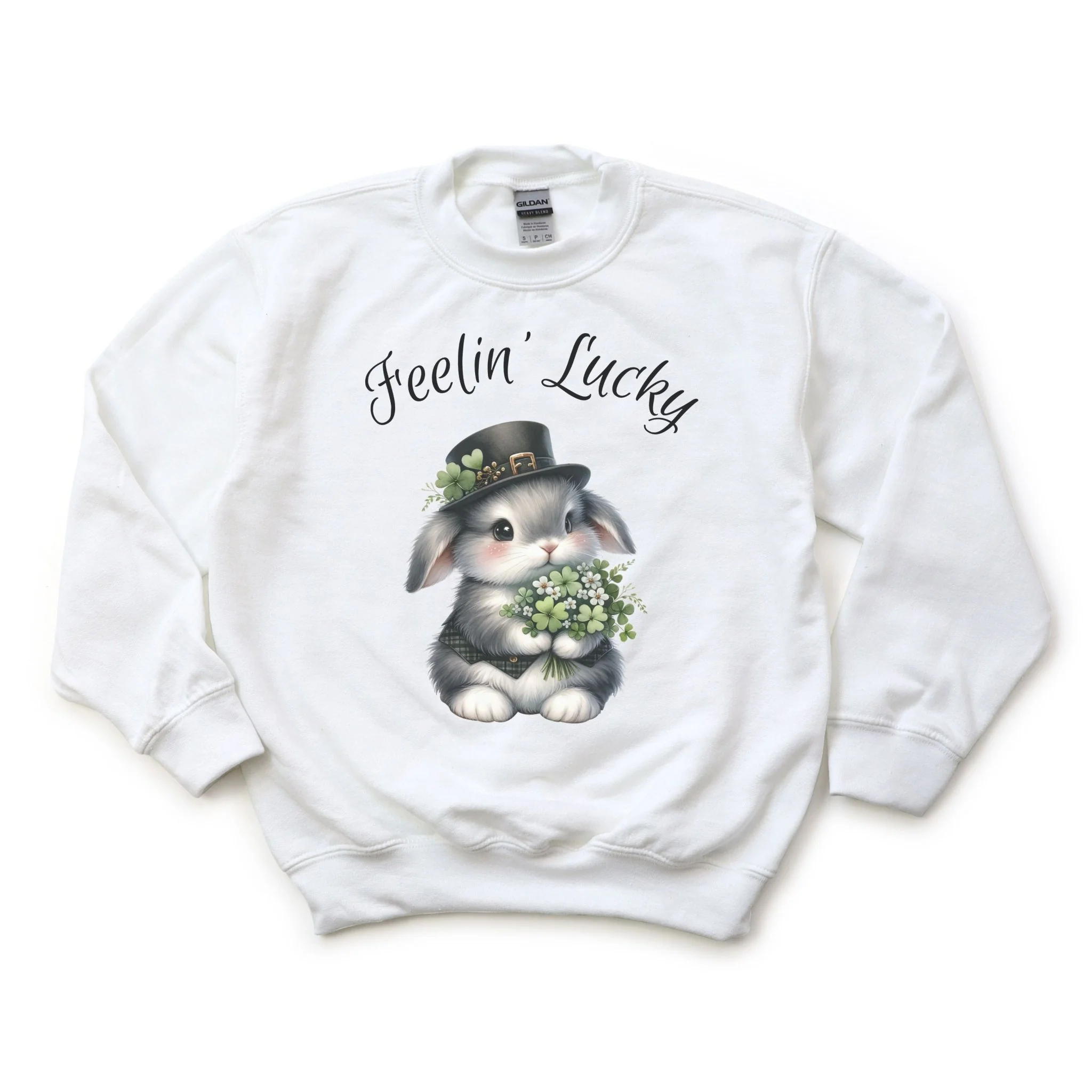 Feelin' Lucky Youth Crewneck Sweatshirt - Image 3