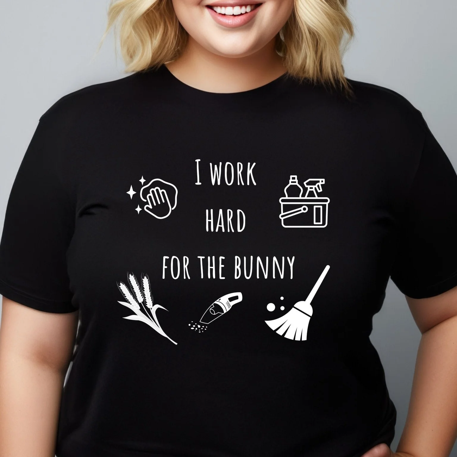 For the Bunny Unisex T-Shirt - Image 4