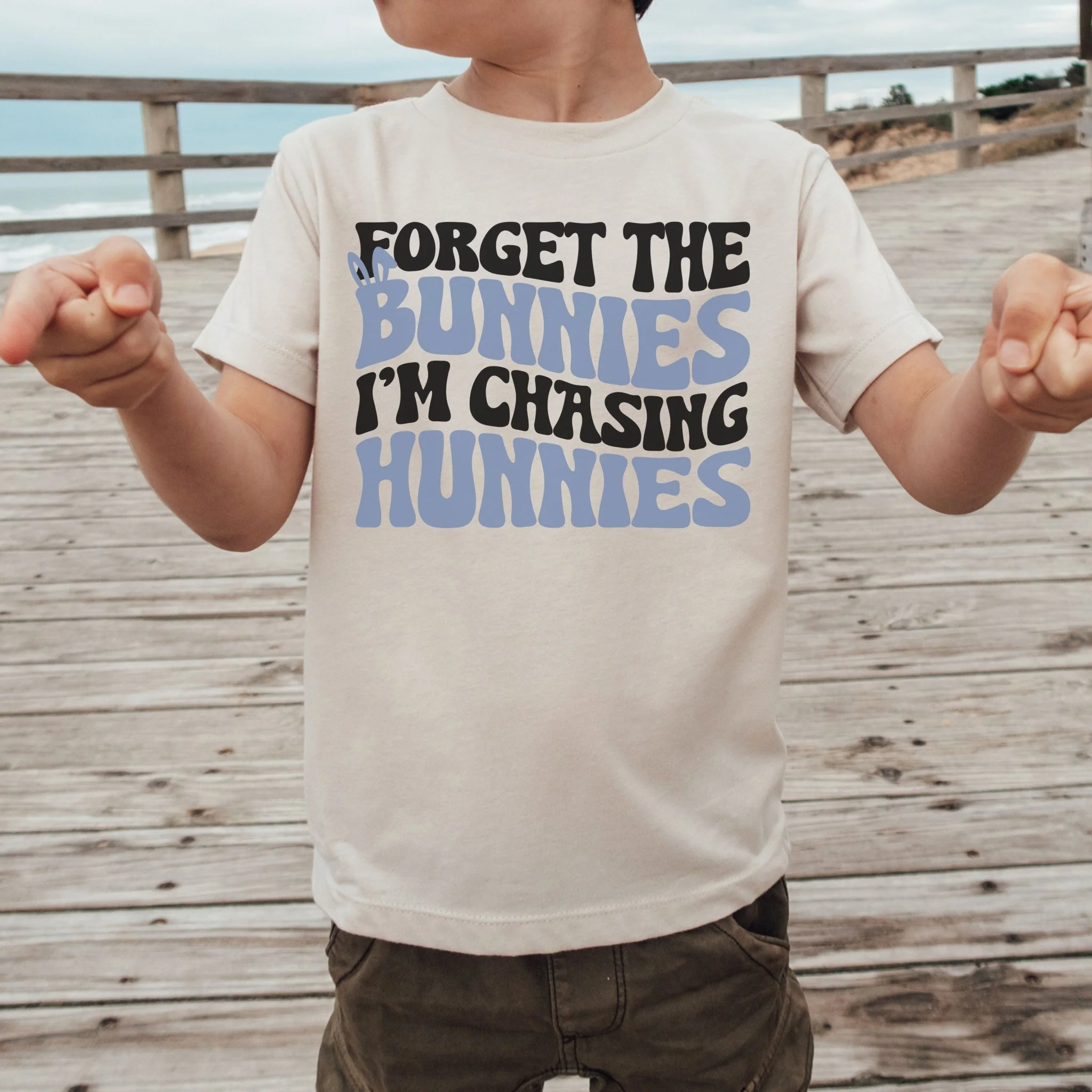 Forget the Bunnies Youth Short Sleeve T-Shirt