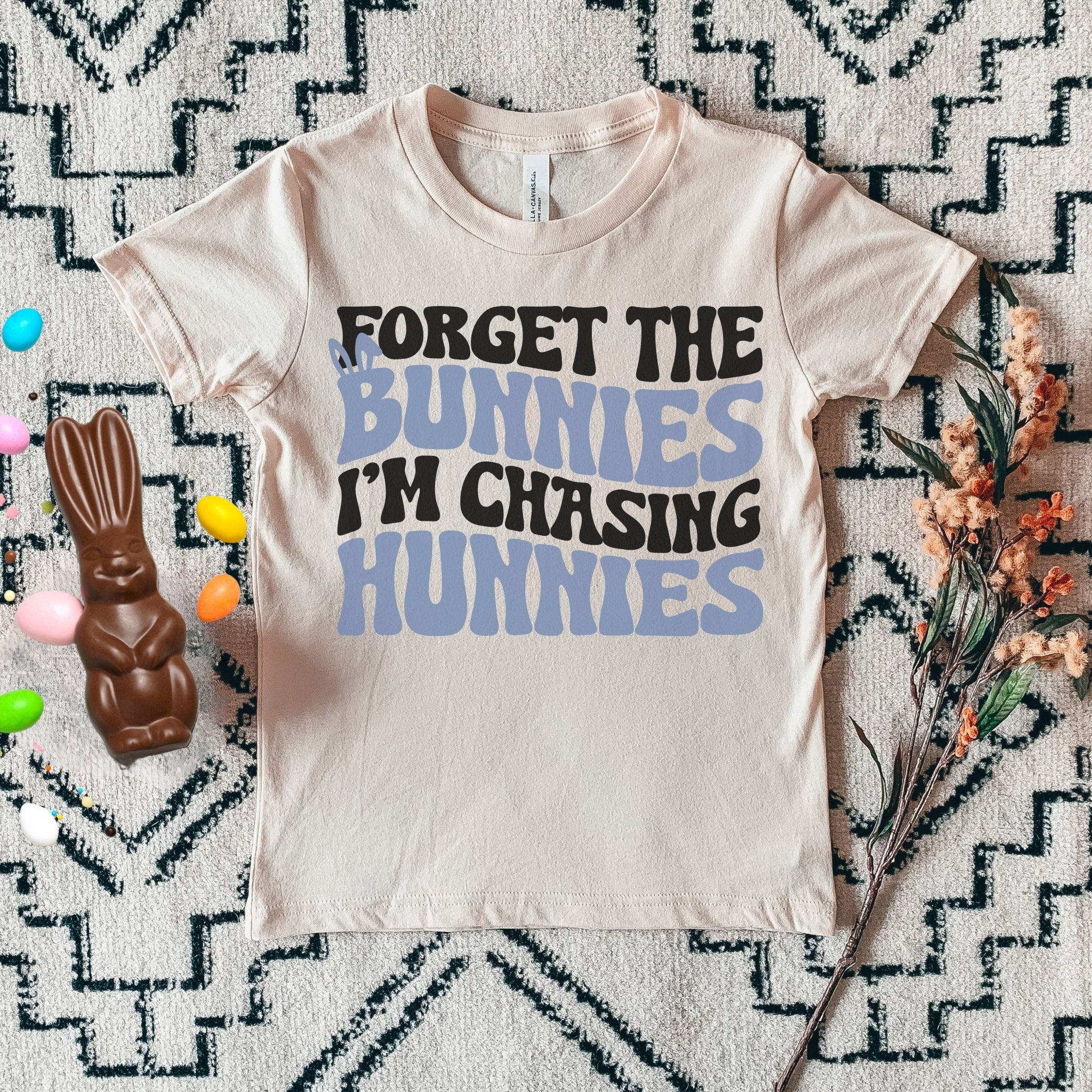 Forget the Bunnies Youth Short Sleeve T-Shirt - Image 2
