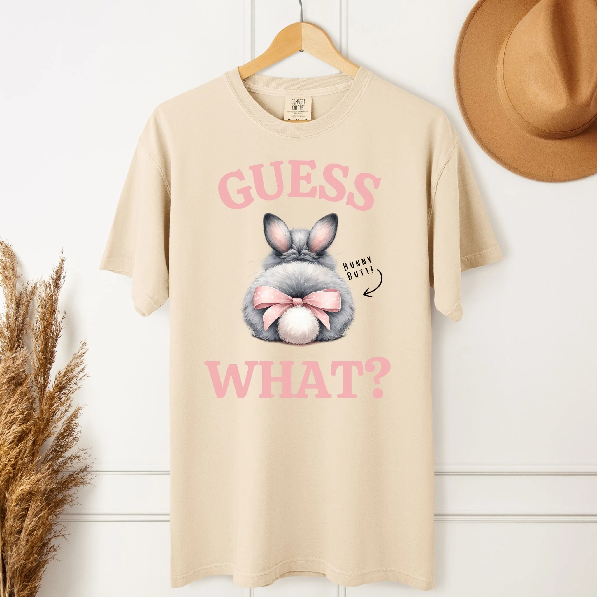 Guess What? Unisex Garment-dyed Heavyweight T-Shirt - Image 6