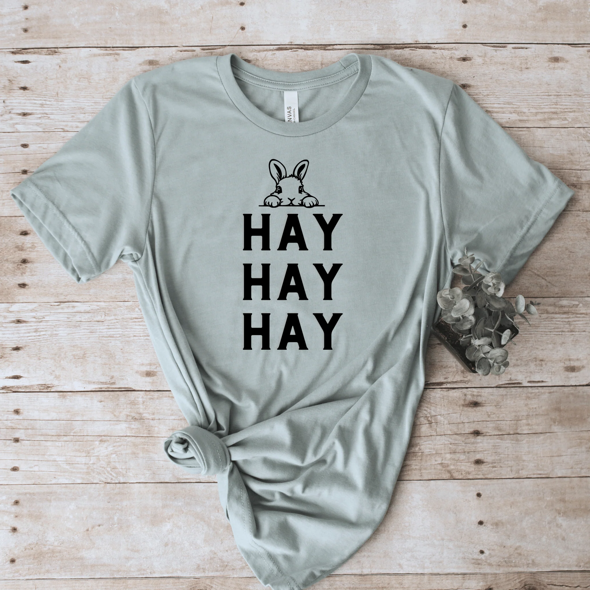 Hay Hay Hay Unisex T-Shirt - Image 3