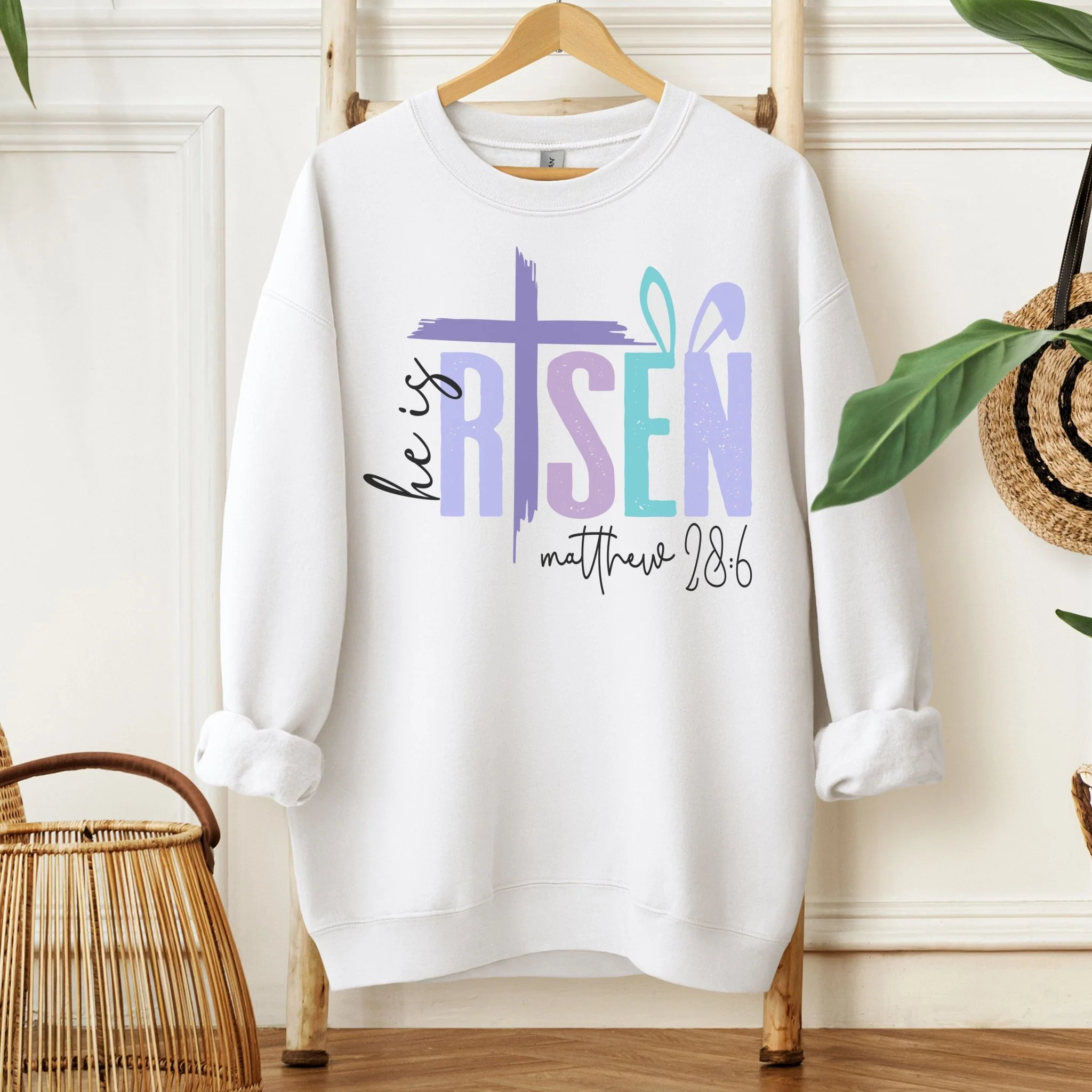 He is Risen Unisex Sweatshirt - Image 5
