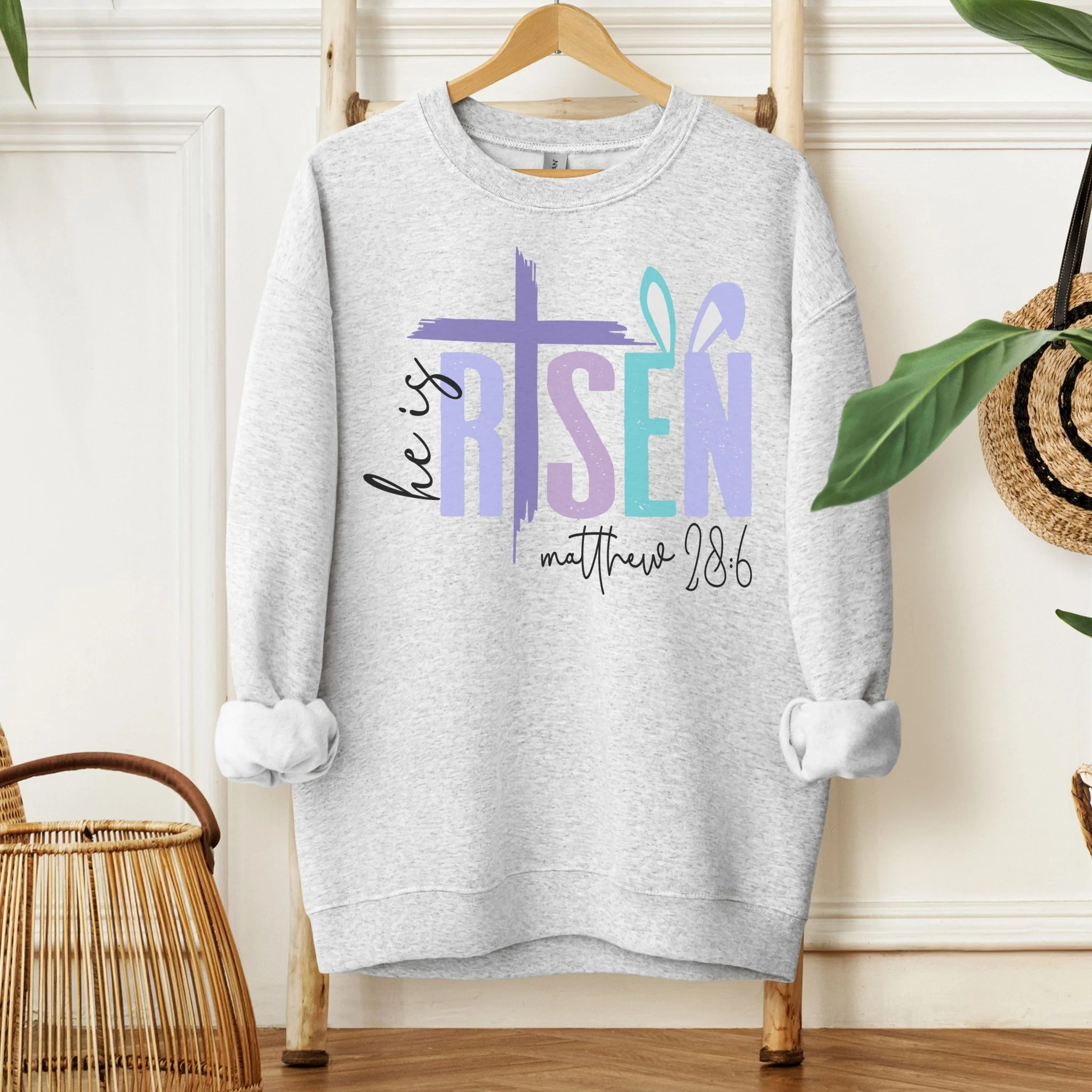 He is Risen Unisex Sweatshirt - Image 7