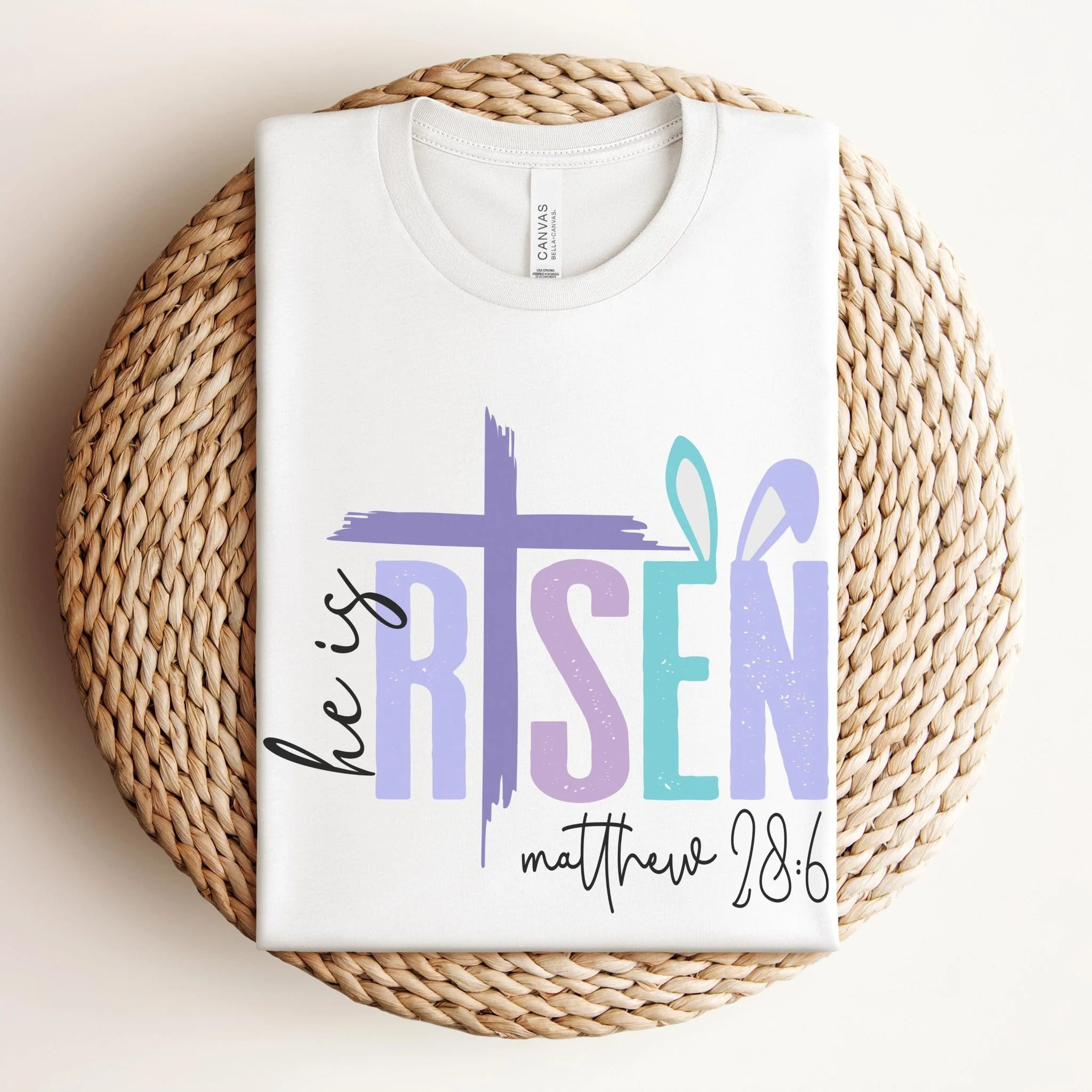 He is Risen Unisex T-Shirt - Image 5
