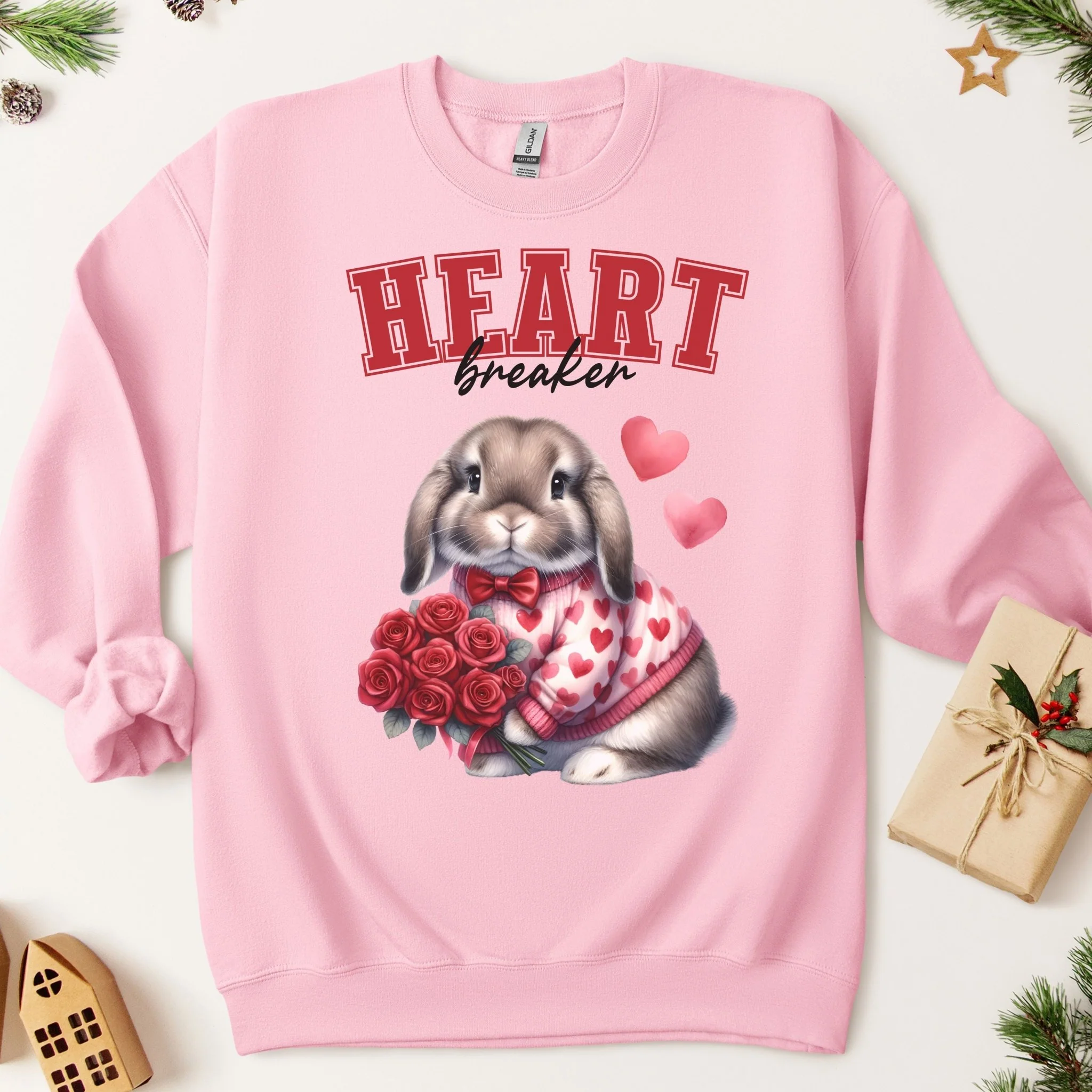 Heartbreaker-Lop Design Unisex Sweatshirt - Image 5