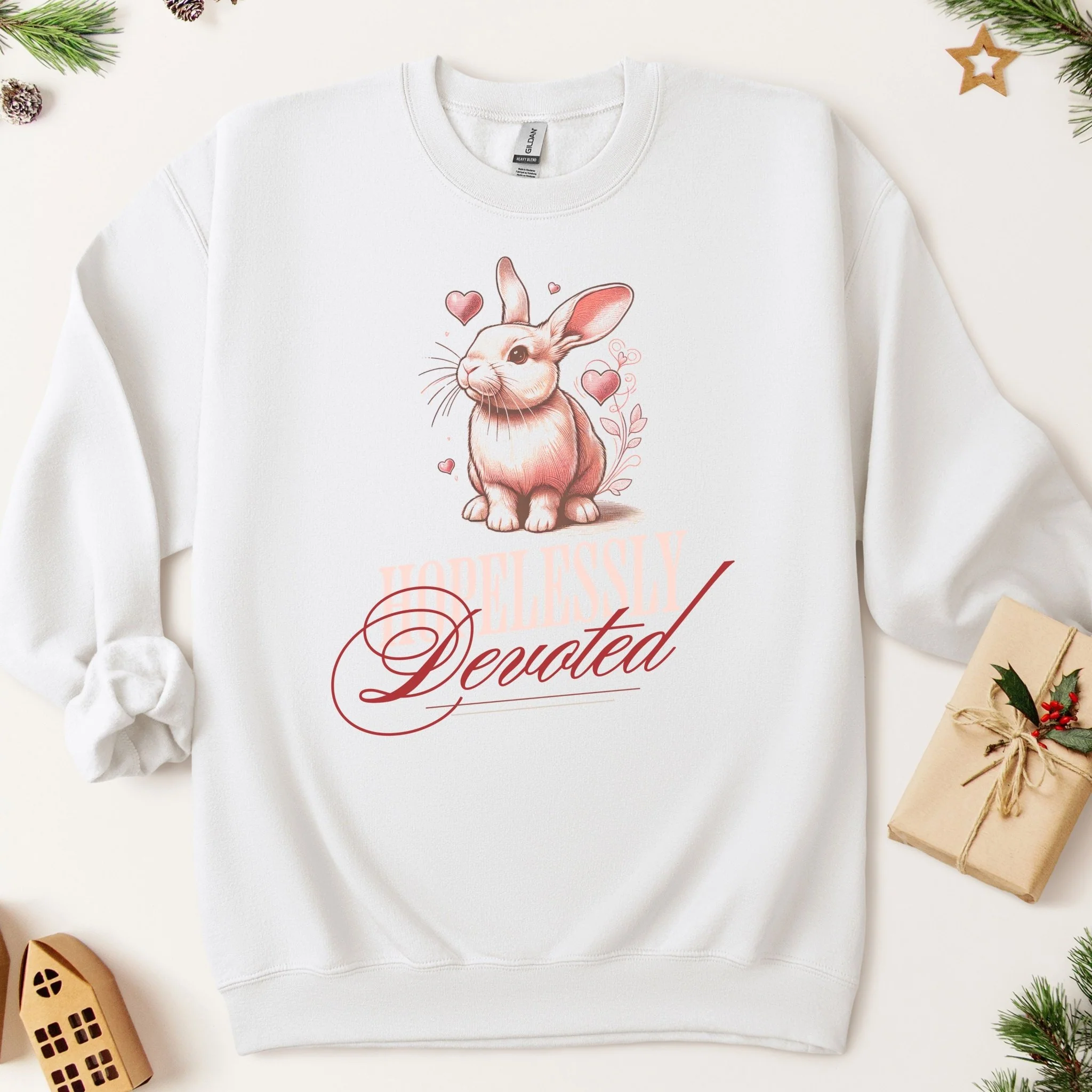 Hopelessly Devoted Unisex Sweatshirt - Image 2