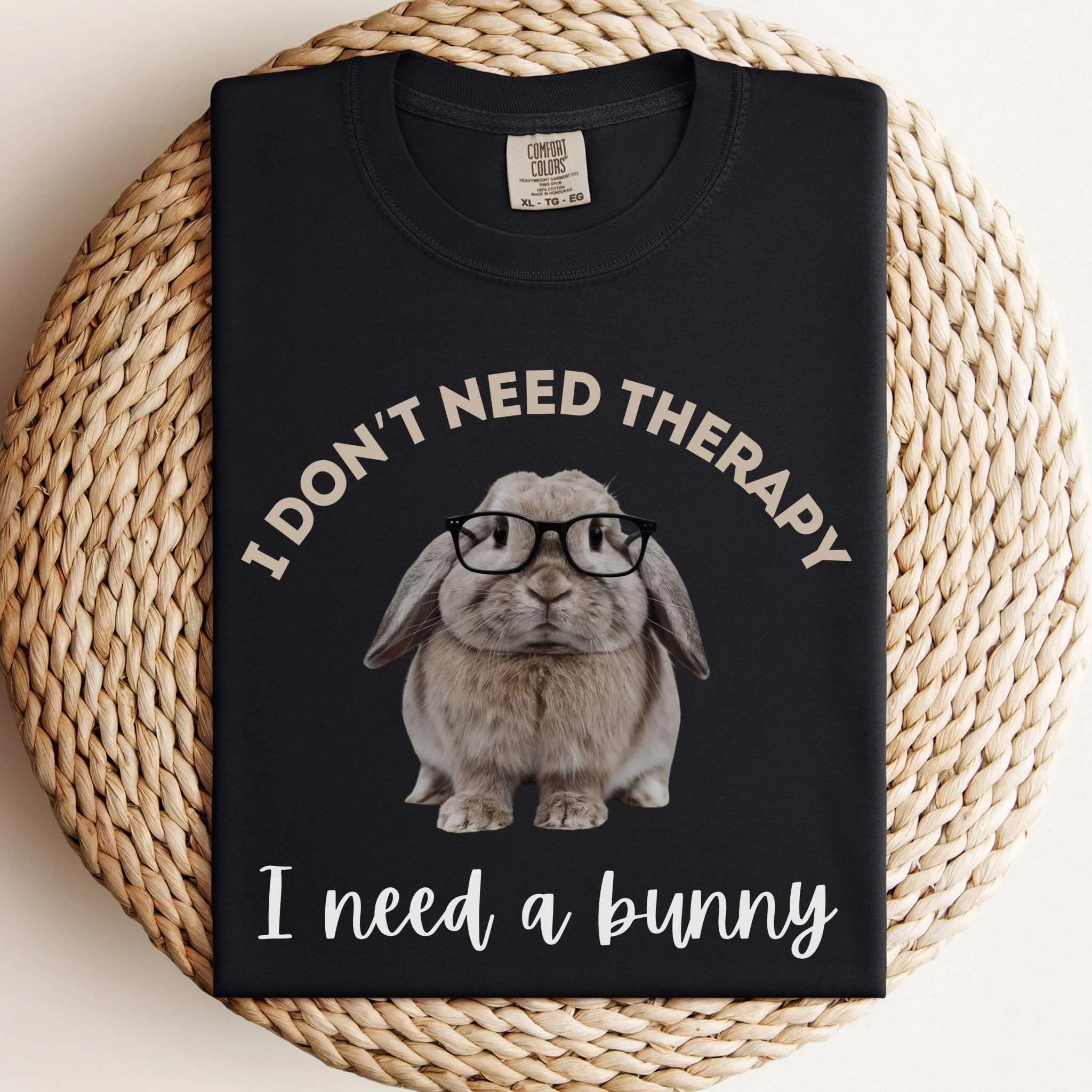 I Don't Need Therapy Unisex Garment-dyed Heavyweight T-Shirt - Image 3