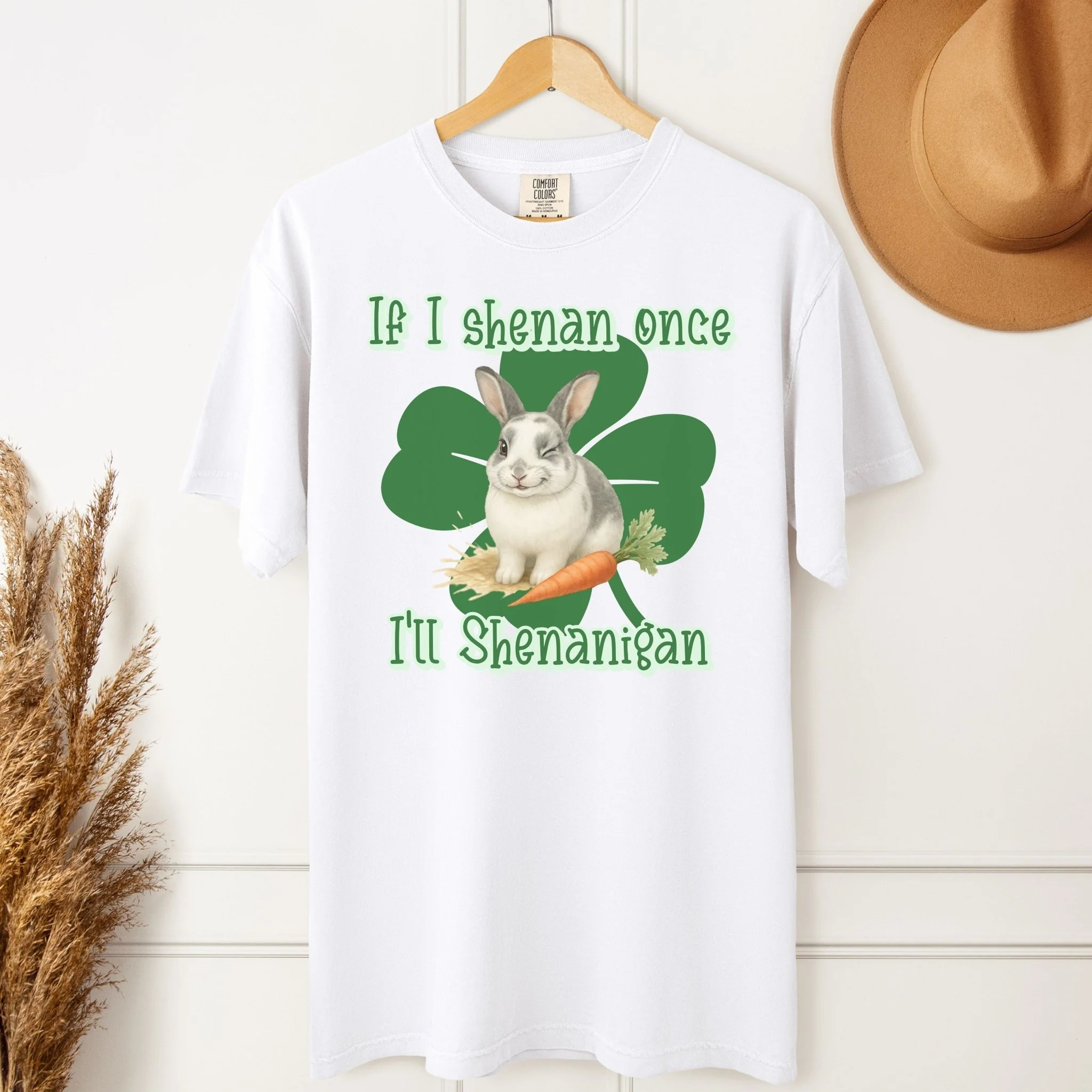 I'll Shenanigan Unisex Garment-dyed Heavyweight T-Shirt - Image 10