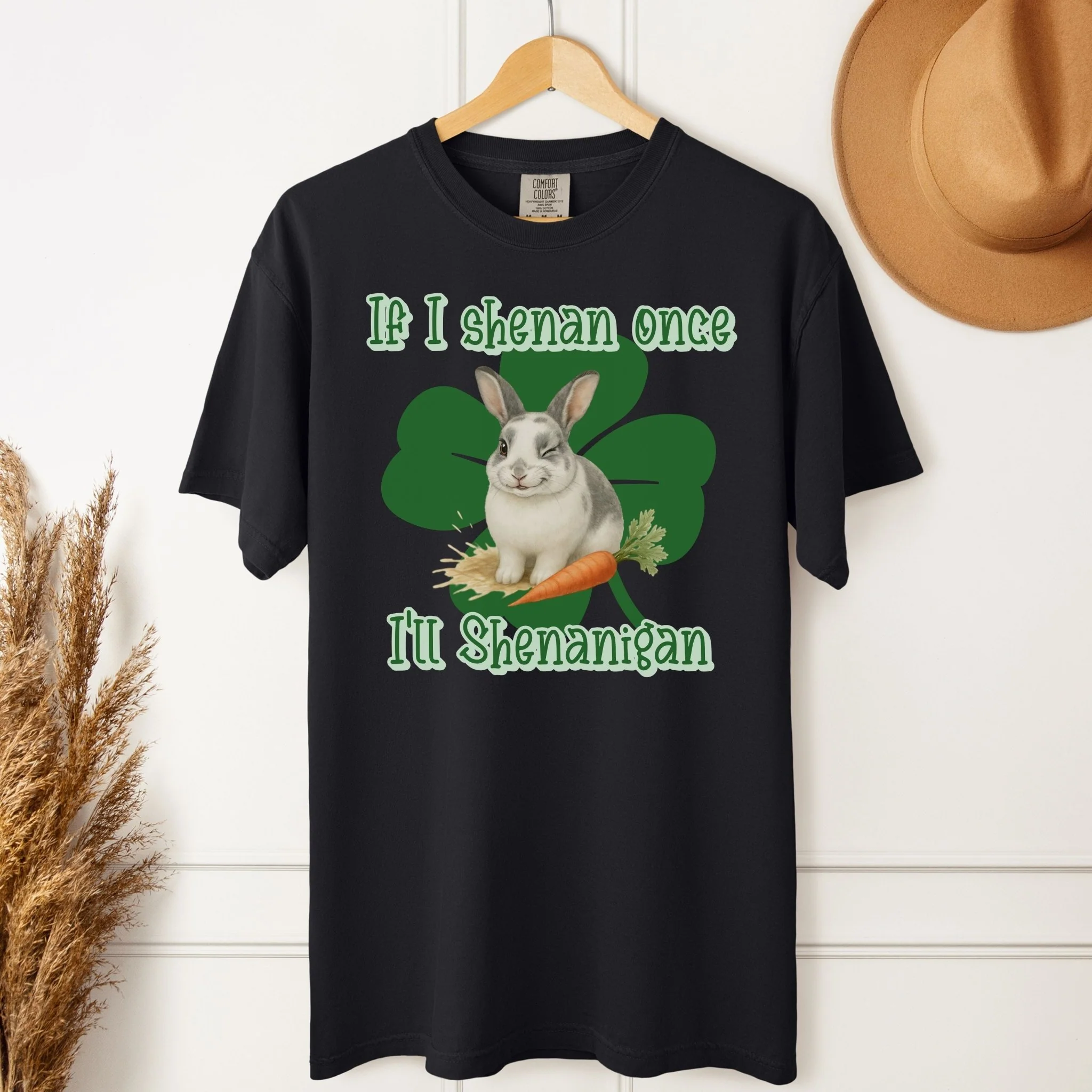 I'll Shenanigan Unisex Garment-dyed Heavyweight T-Shirt - Image 7