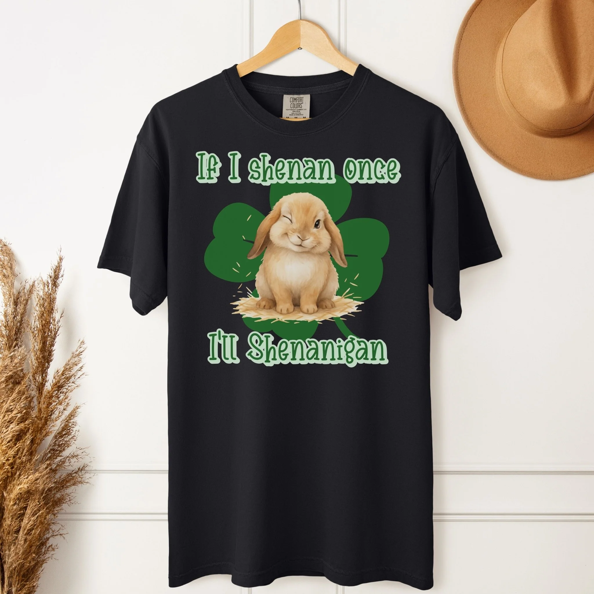 I'll Shenanigan Unisex Garment-dyed Heavyweight T-Shirt - Image 9