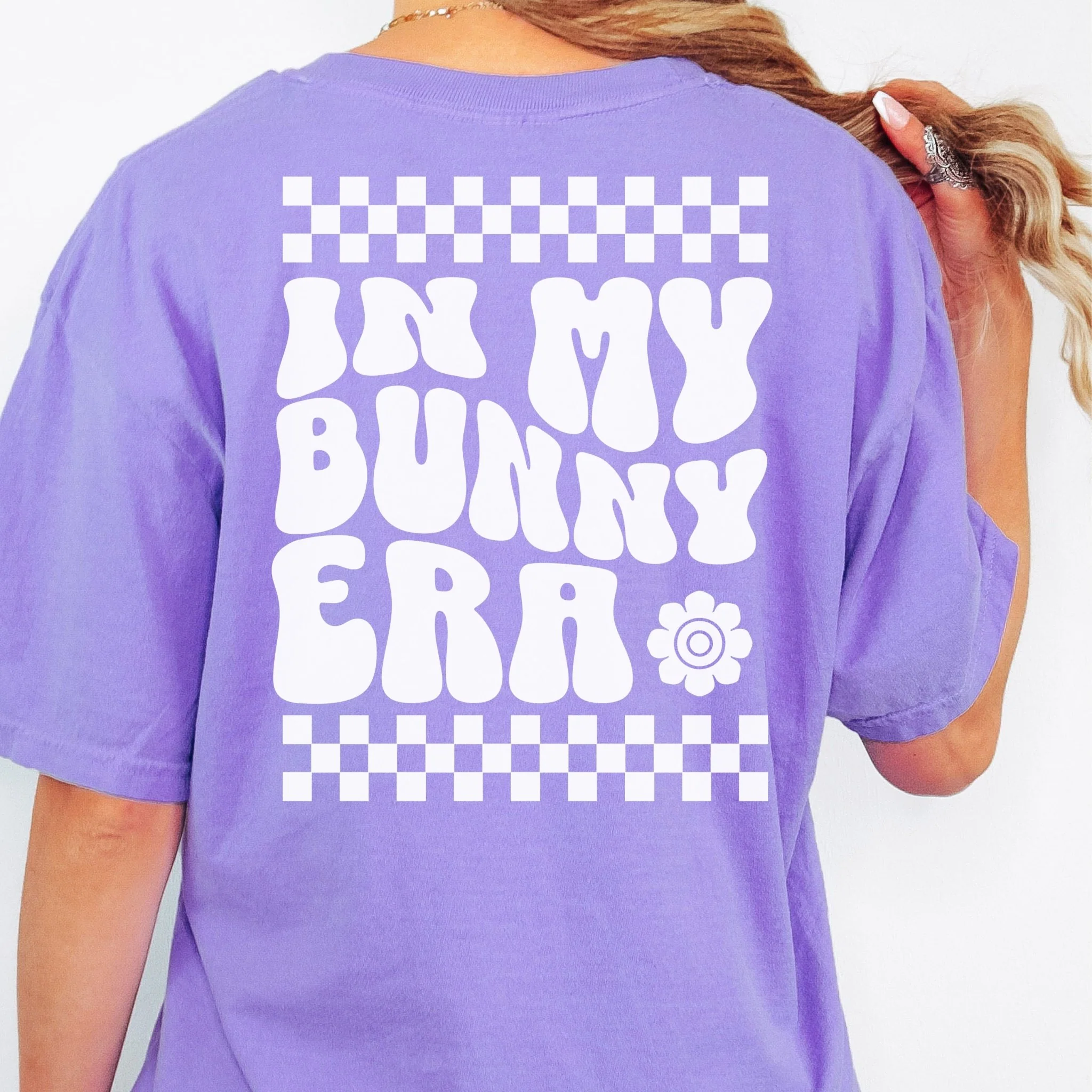 In My Bunny Era Unisex Garment-Dyed Heavyweight T-Shirt - Image 2