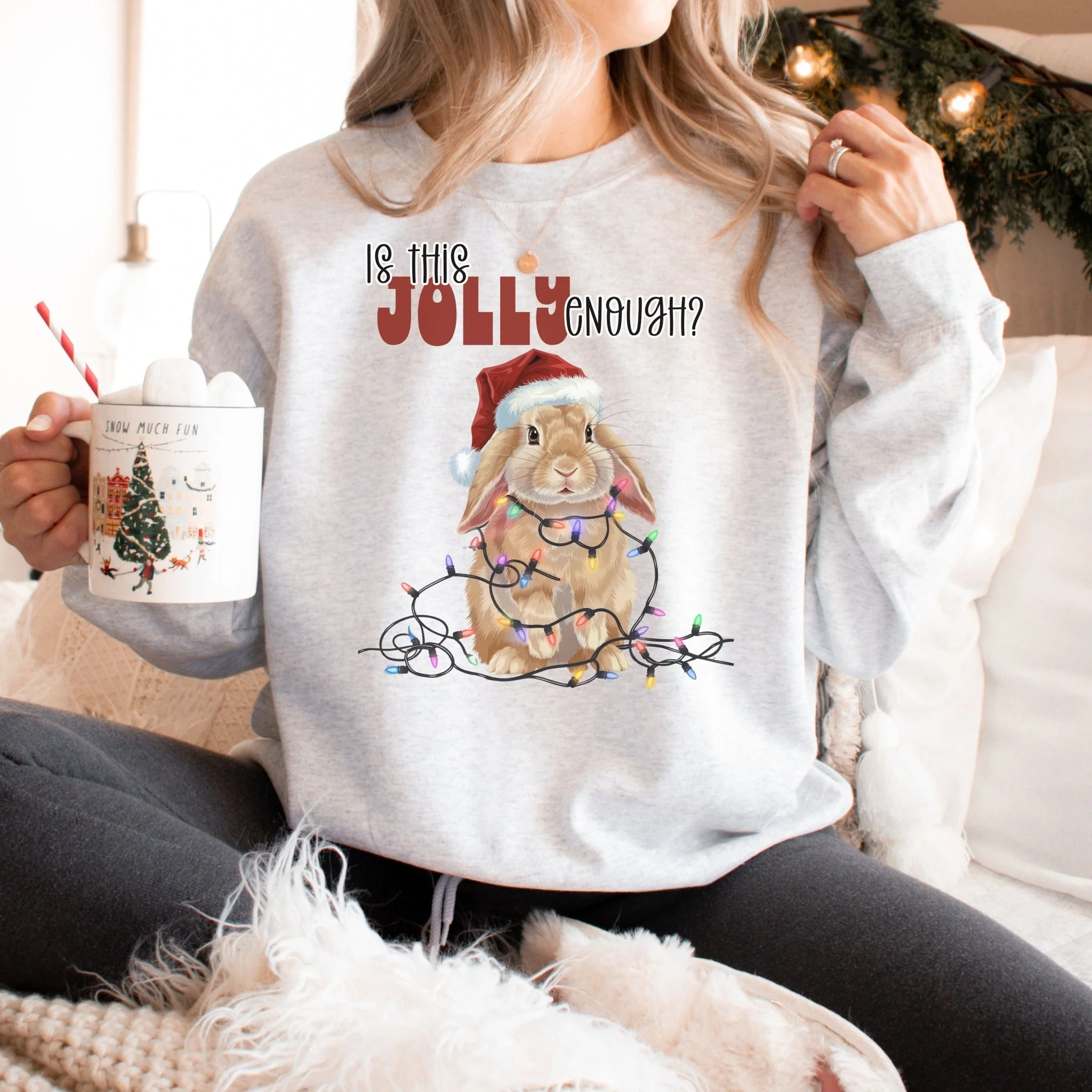 Is This Jolly Enough Unisex Sweatshirt