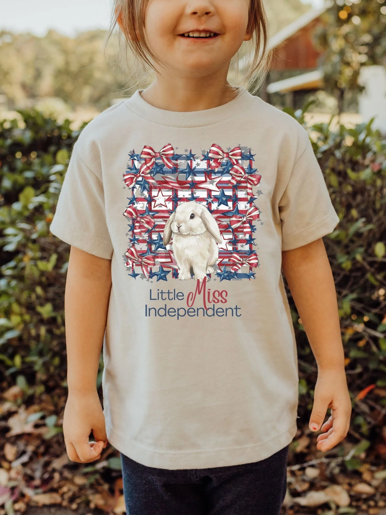 Little Miss Independent Youth Short Sleeve T-Shirt - Image 3