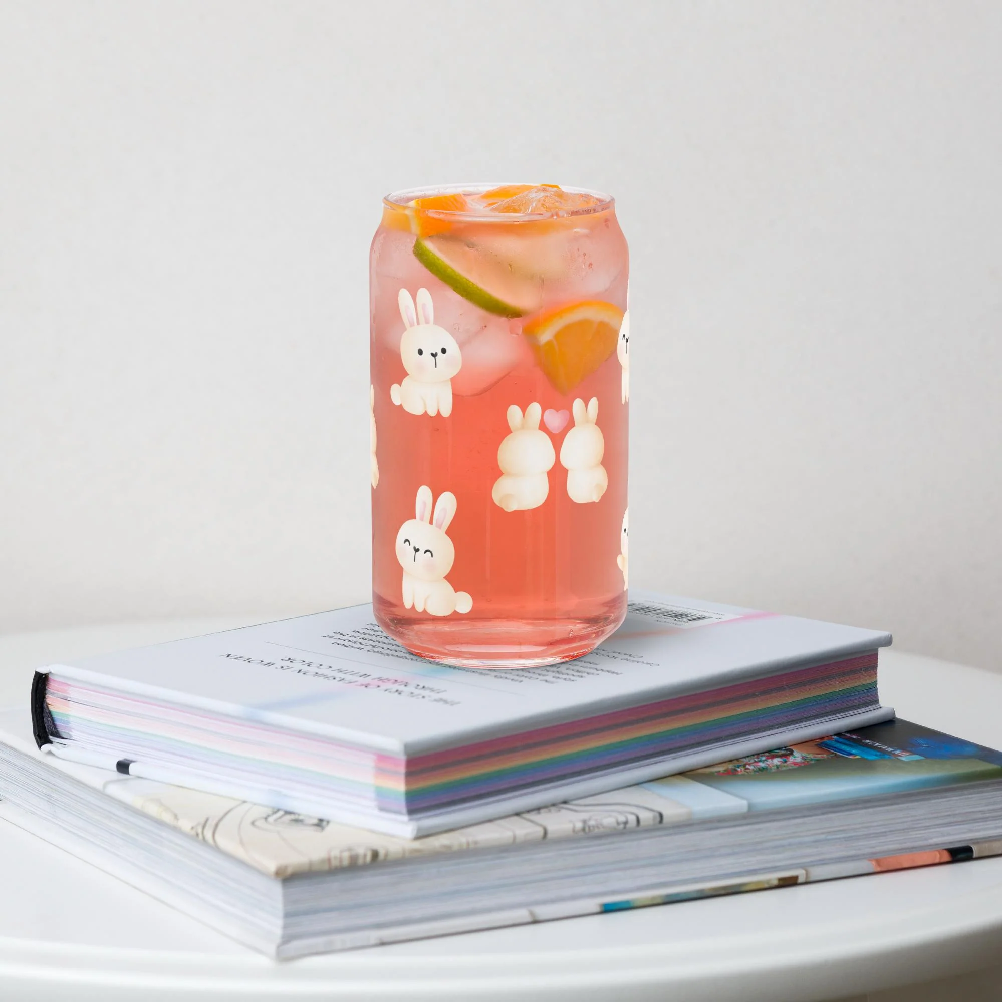 Love Bunnies Can-Shaped Glass - Image 3