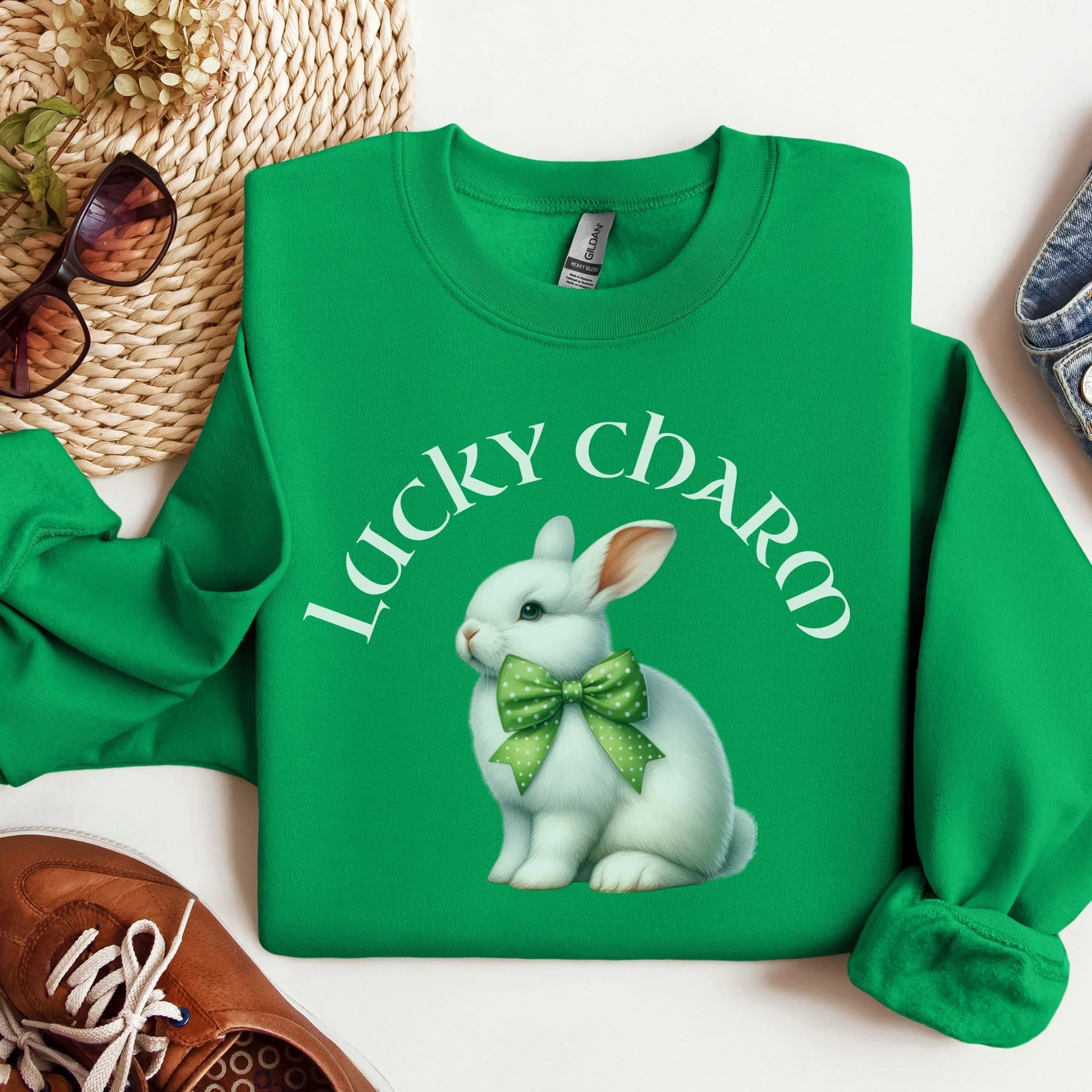 Lucky Charm Unisex Sweatshirt - Image 3