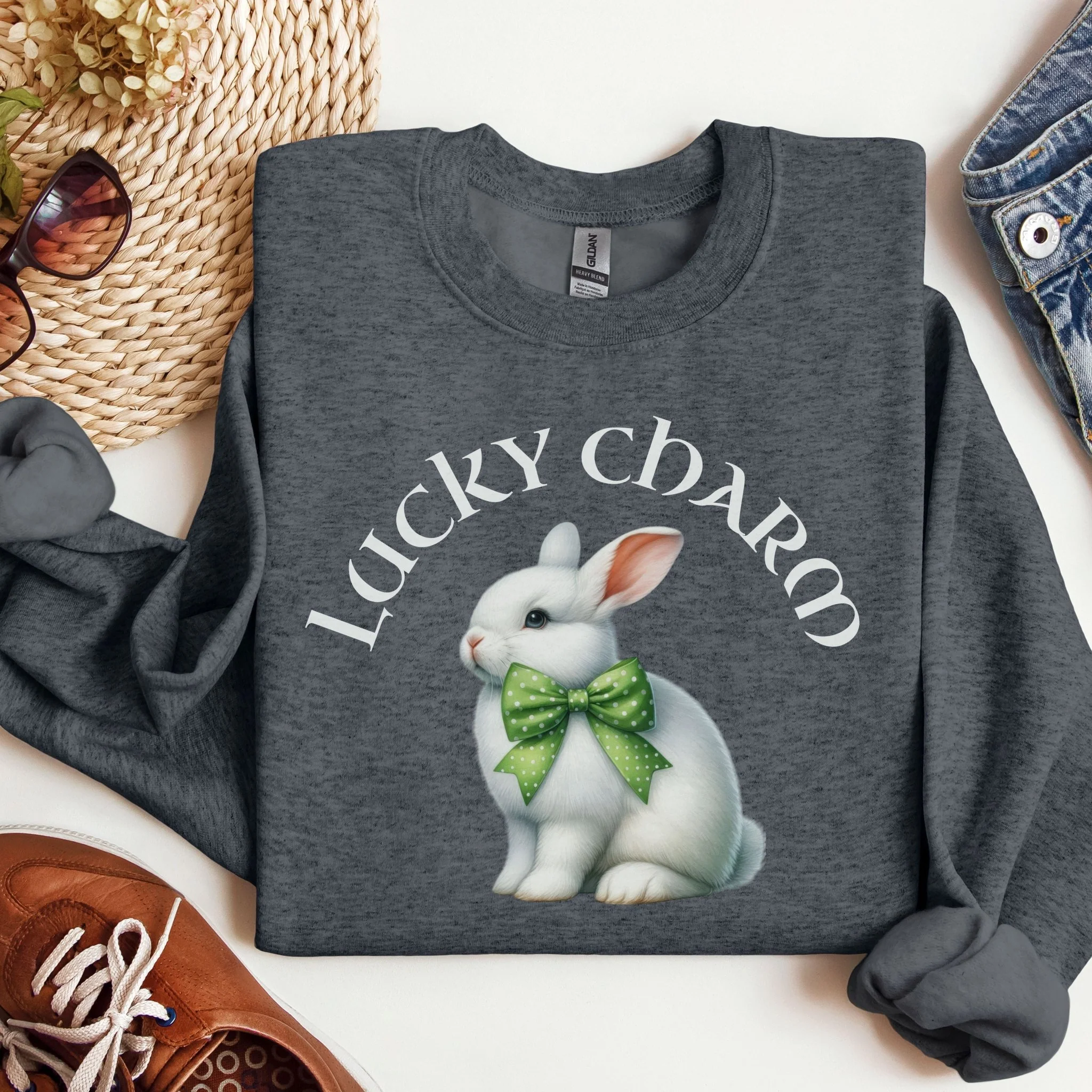 Lucky Charm Unisex Sweatshirt - Image 4