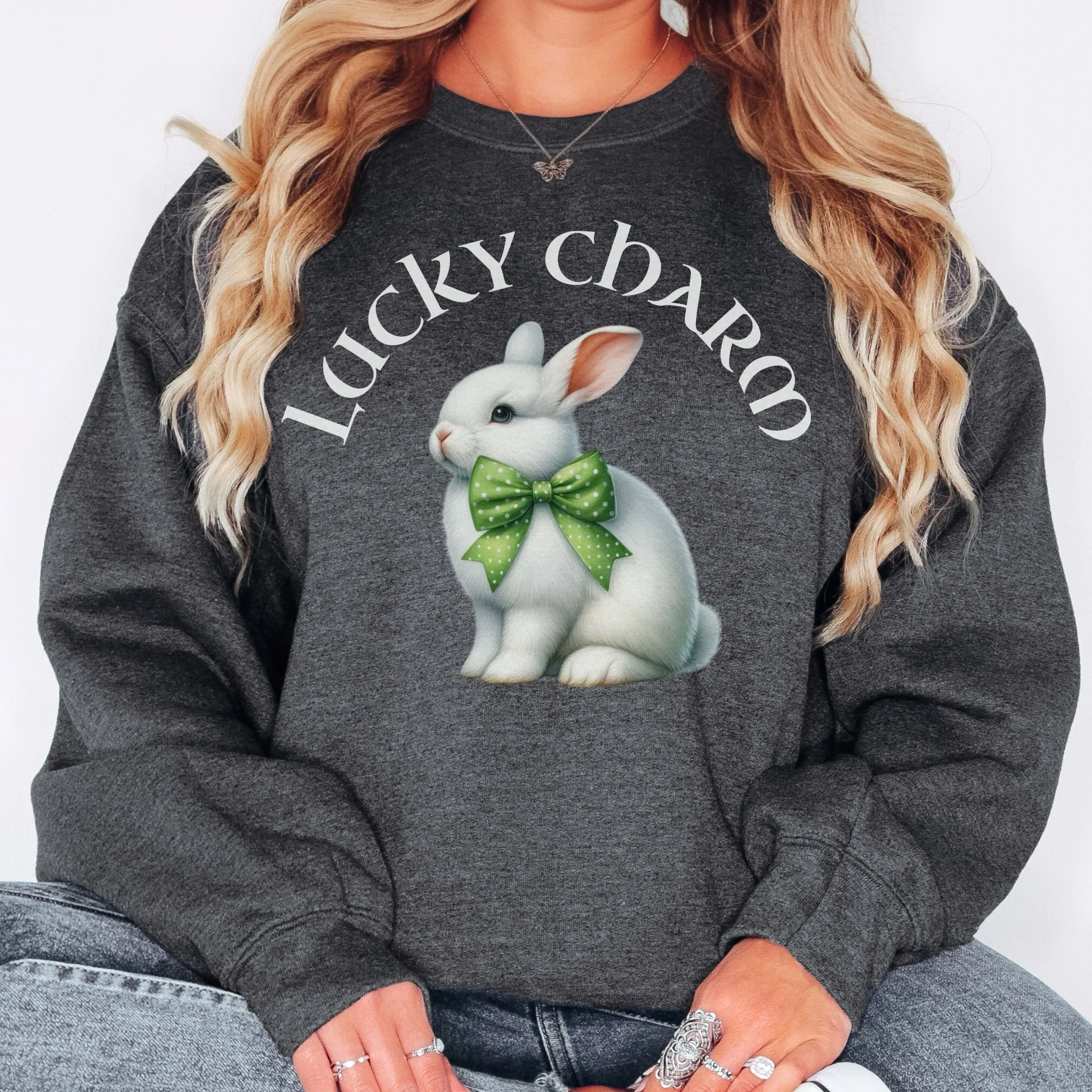 Lucky Charm Unisex Sweatshirt - Image 5