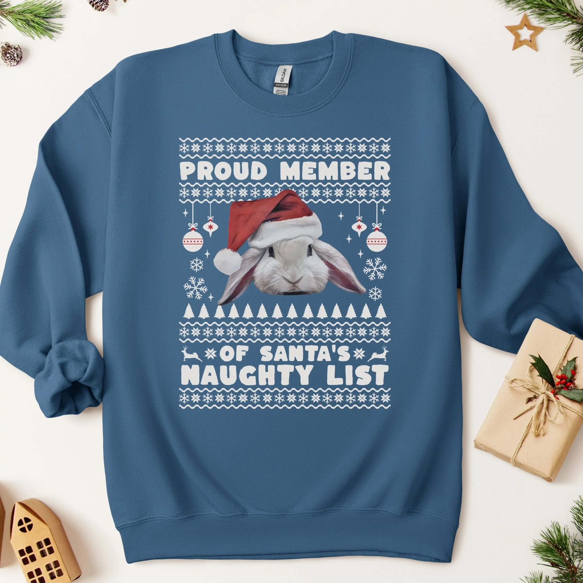 Member of Santa's Naughty List Unisex Sweatshirt - Image 3