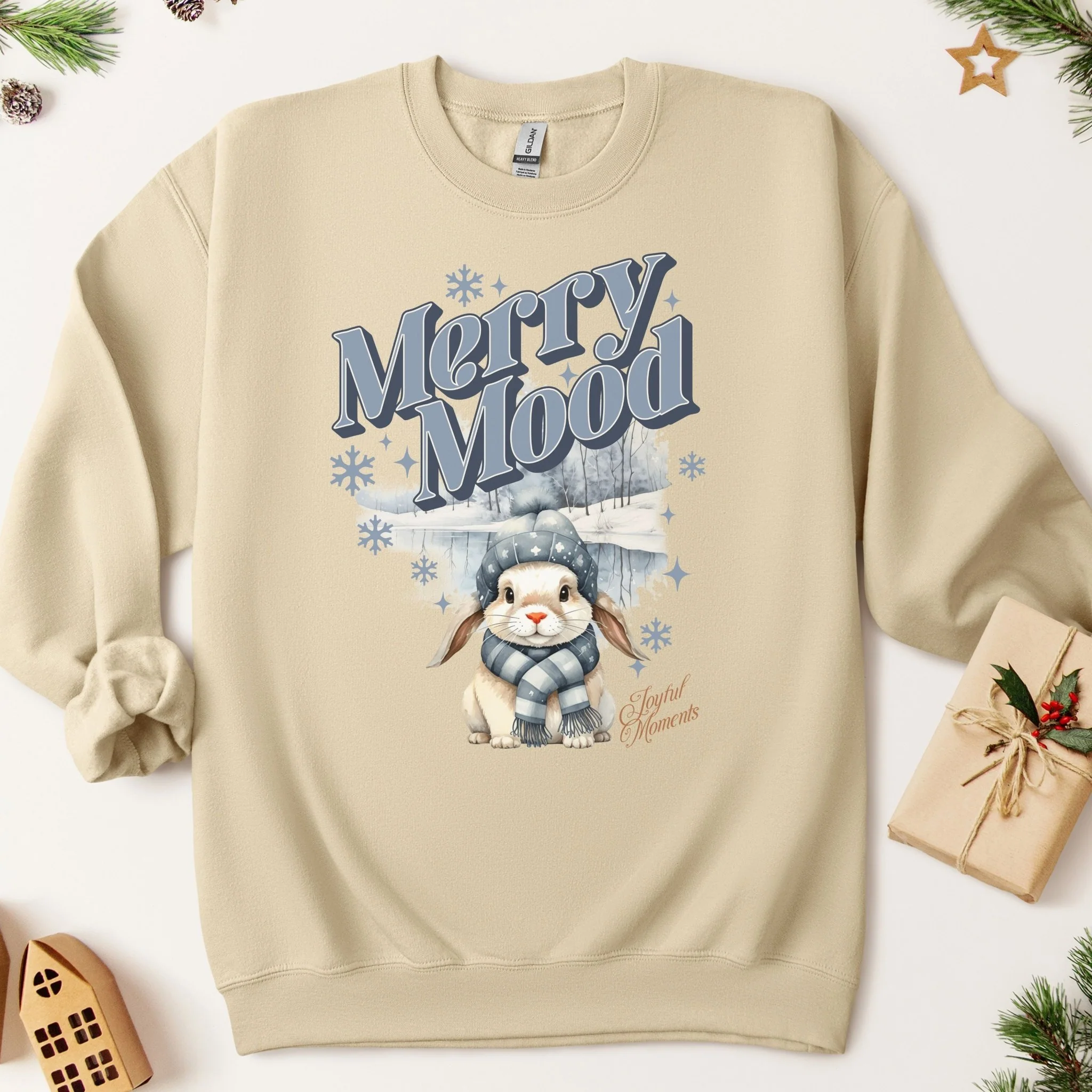 Merry Mood Unisex Sweatshirt - Image 4