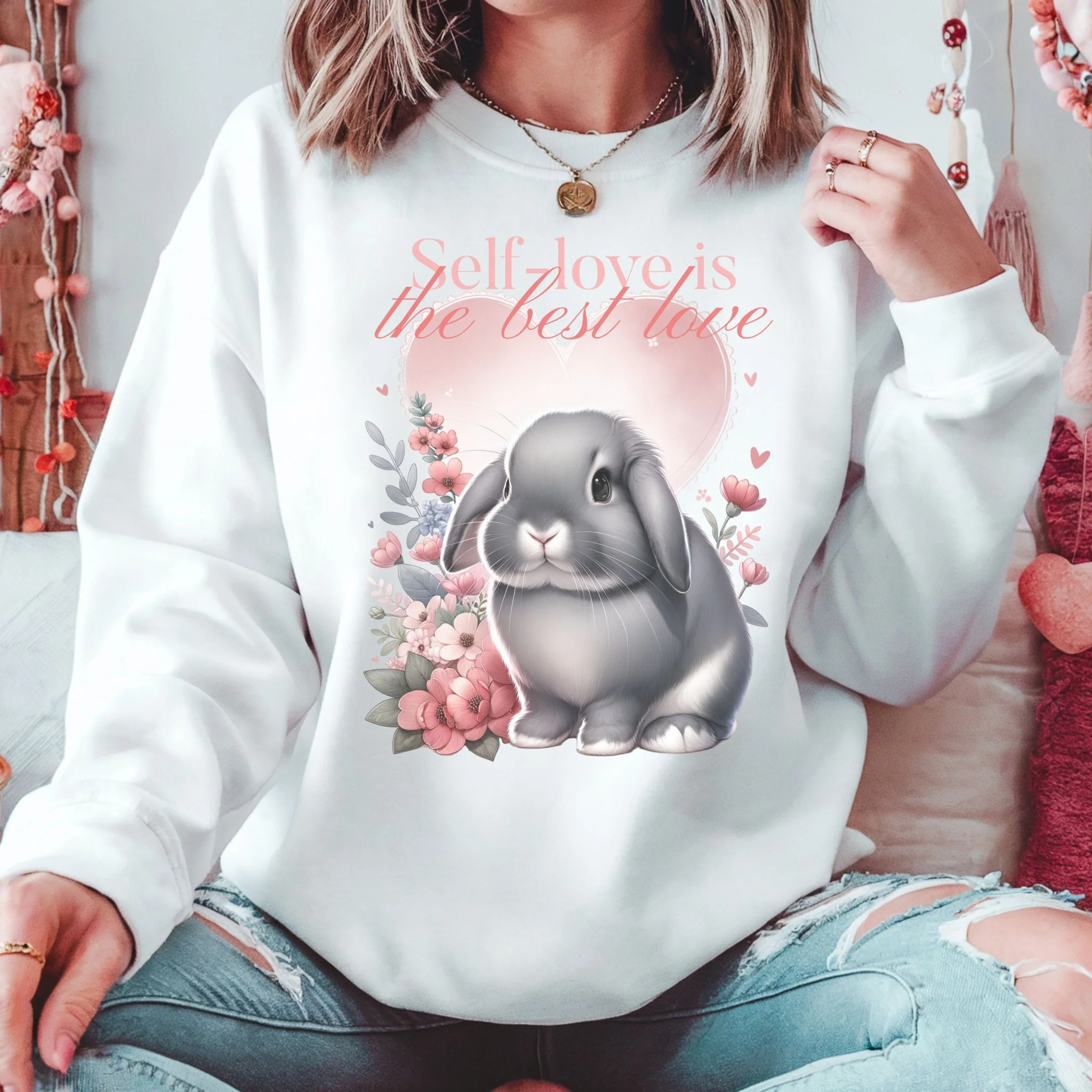 Self-Love is The Best Love Unisex Sweatshirt - Image 3