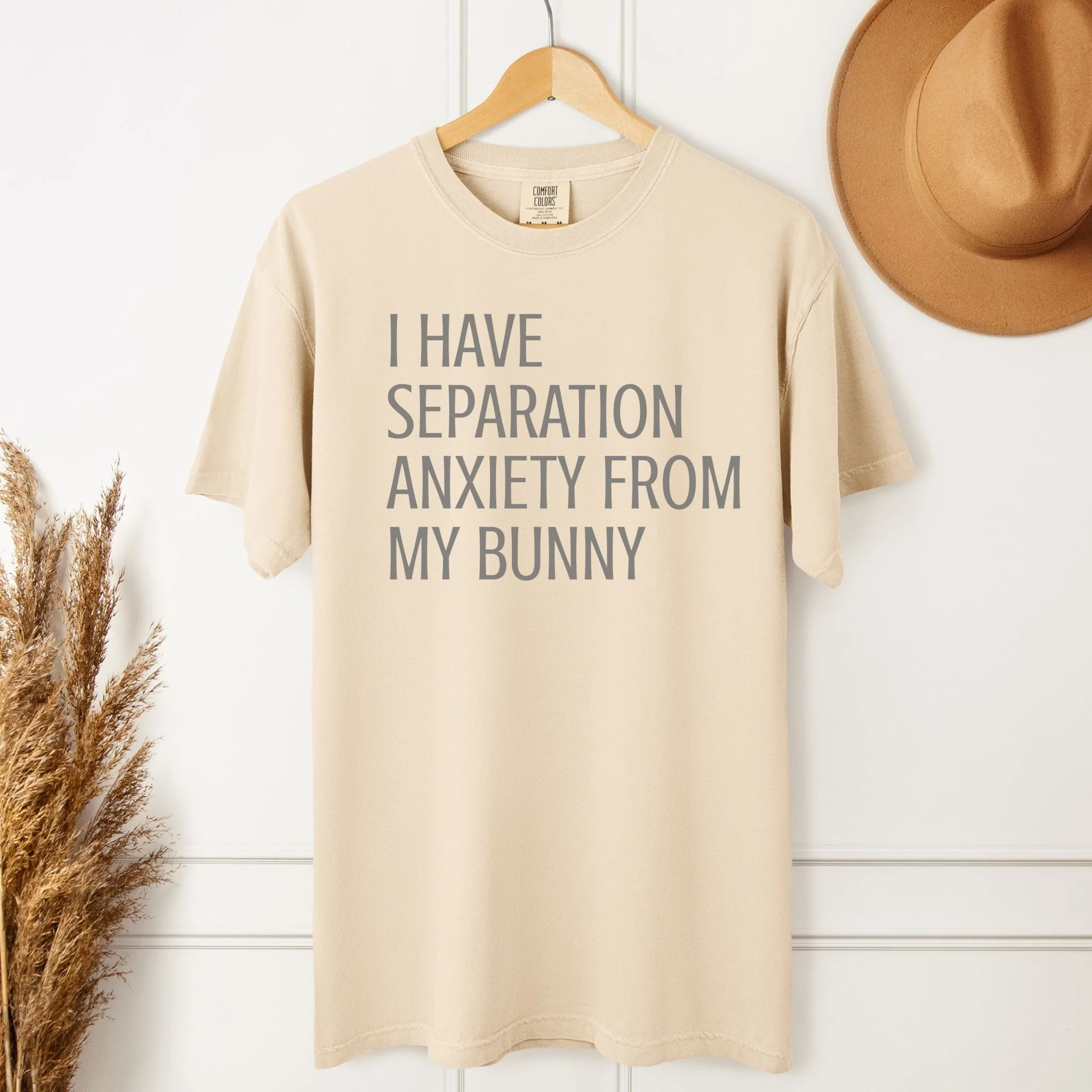 Separation Anxiety Unisex Garment-dyed Heavyweight T-Shirt - Image 7
