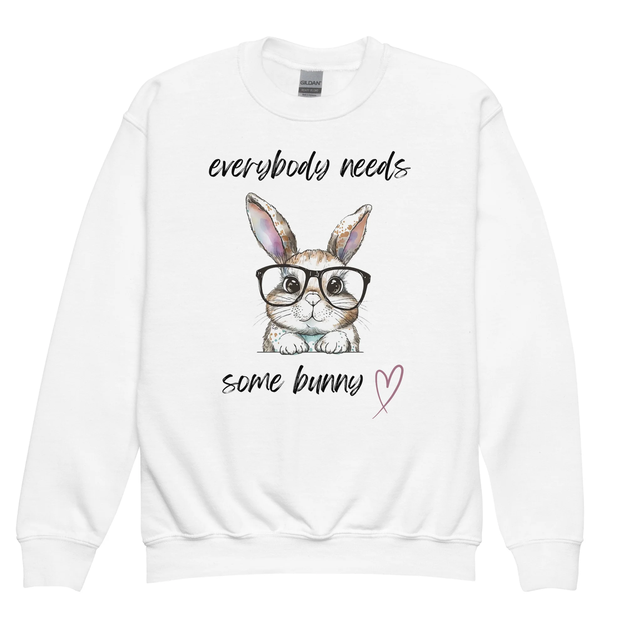 Some Bunny Youth Crewneck Sweatshirt - Image 4