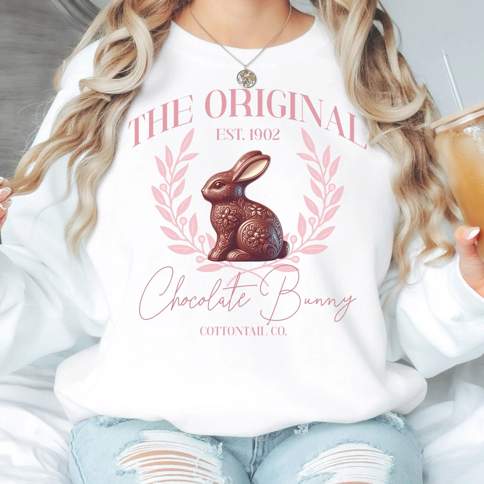 The Original Chocolate Bunny Unisex Sweatshirt