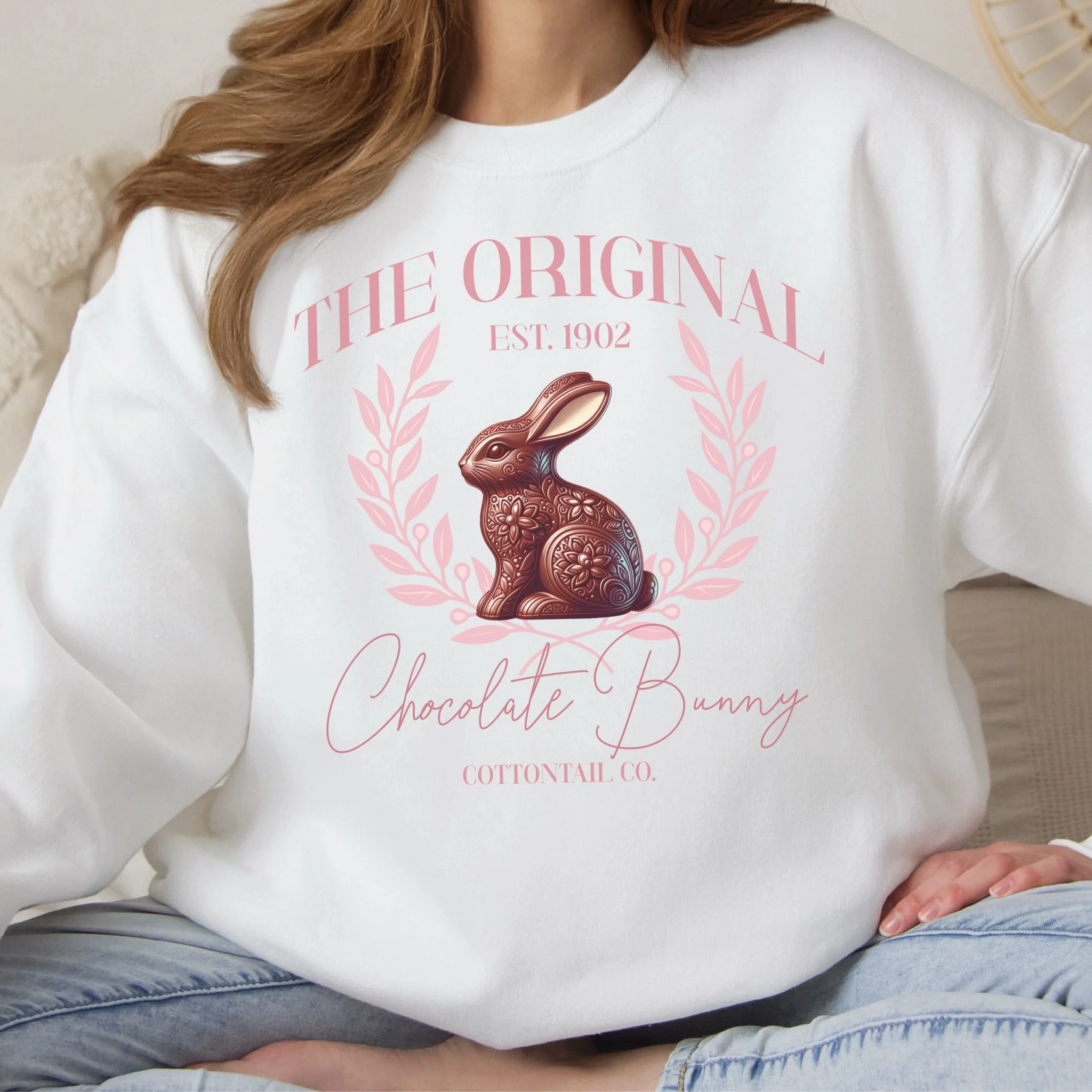 The Original Chocolate Bunny Unisex Sweatshirt - Image 3