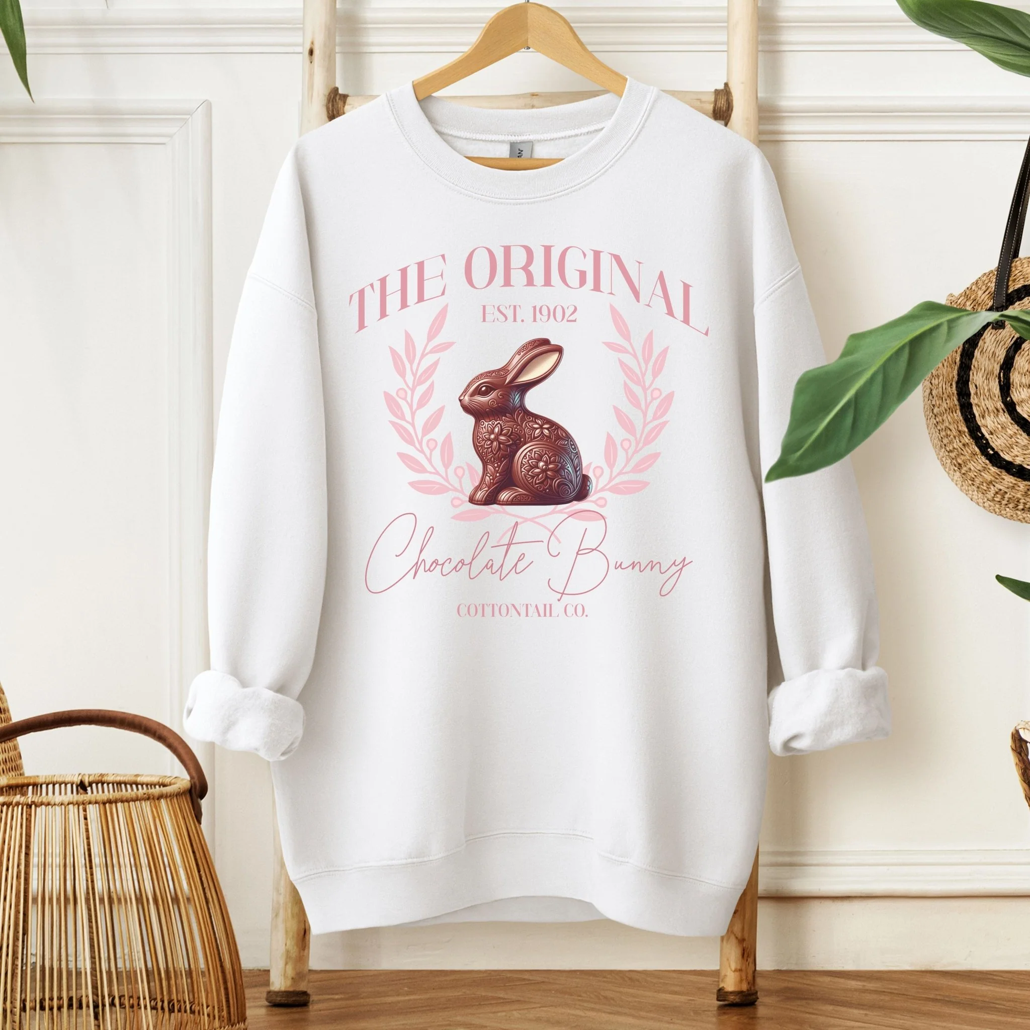 The Original Chocolate Bunny Unisex Sweatshirt - Image 4