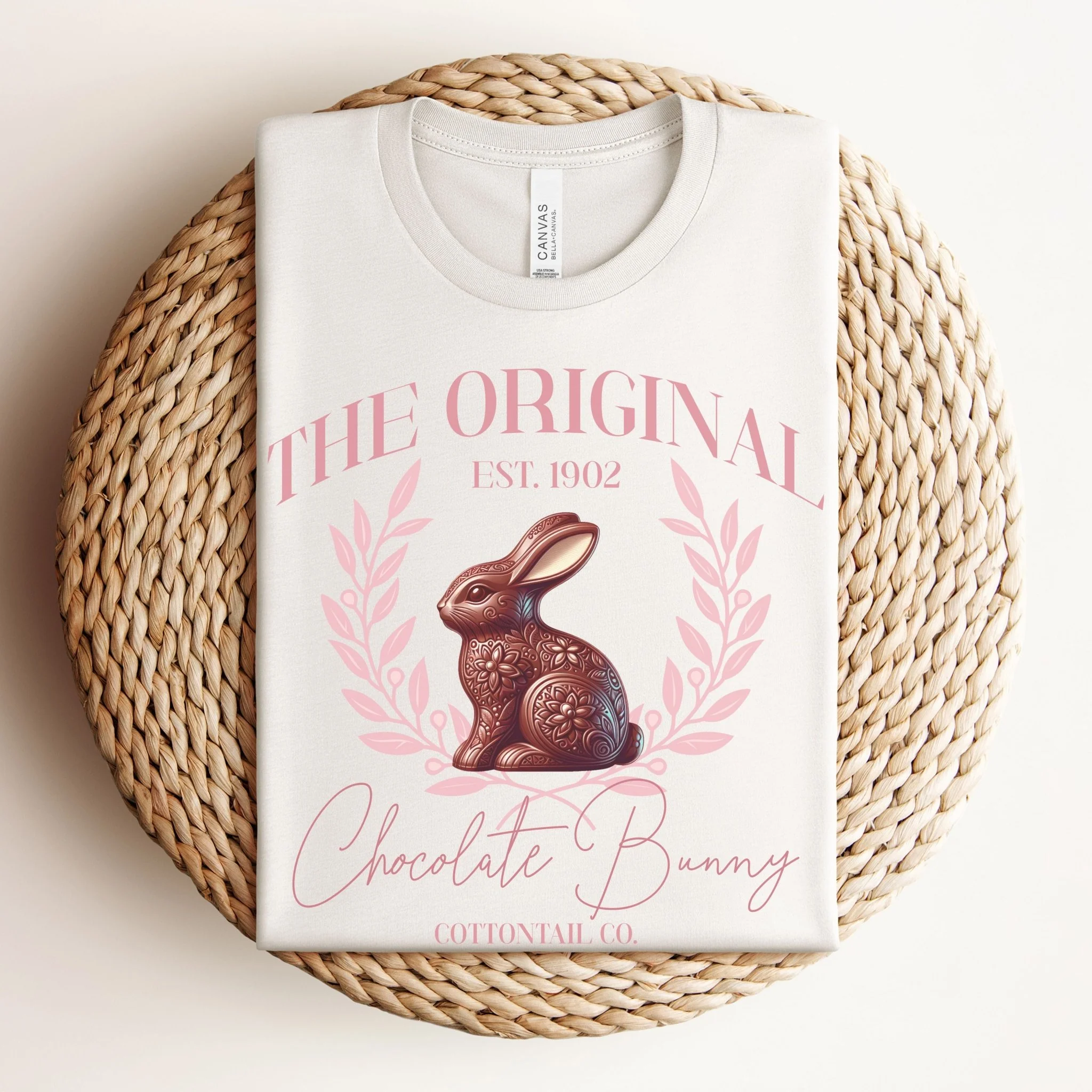 The Original Chocolate Bunny Unisex T-Shirt - Image 4